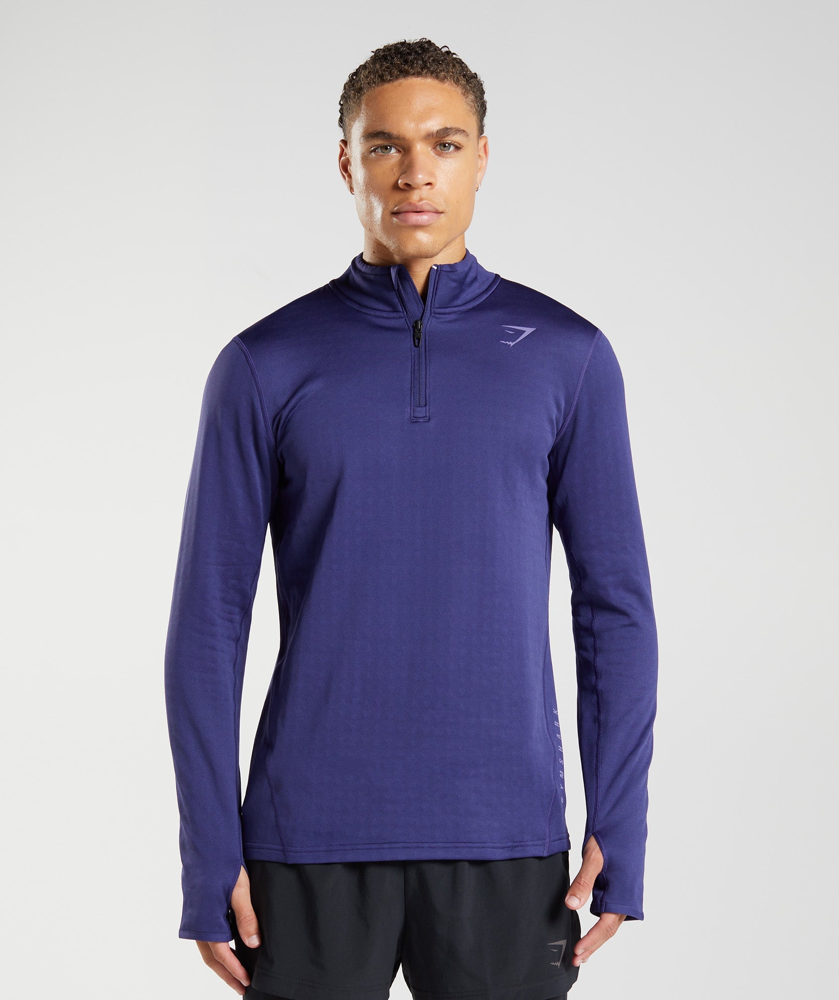 Sport 1/4 Zip in Neptune Purple - view 1