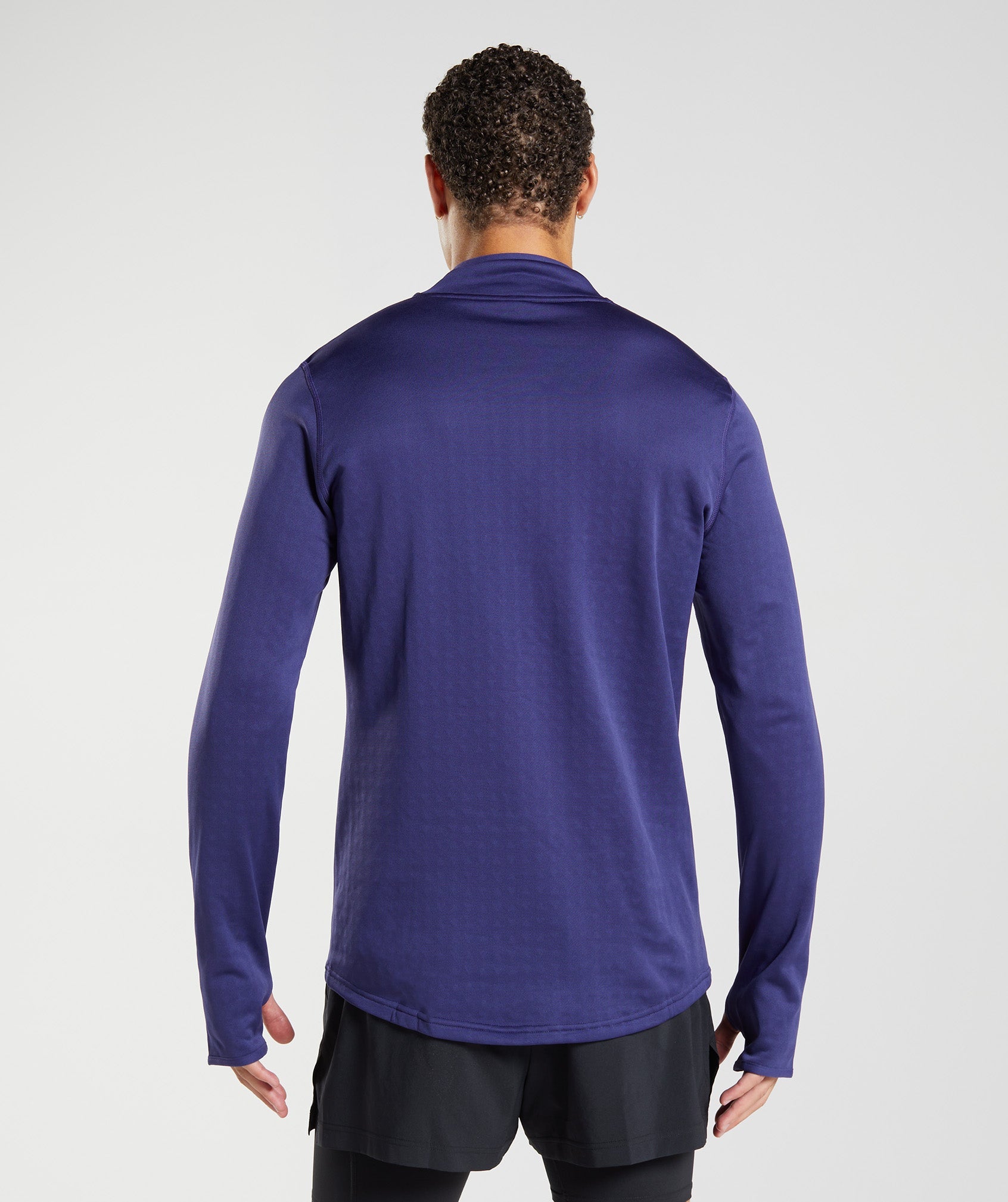 Sport 1/4 Zip in Neptune Purple - view 2