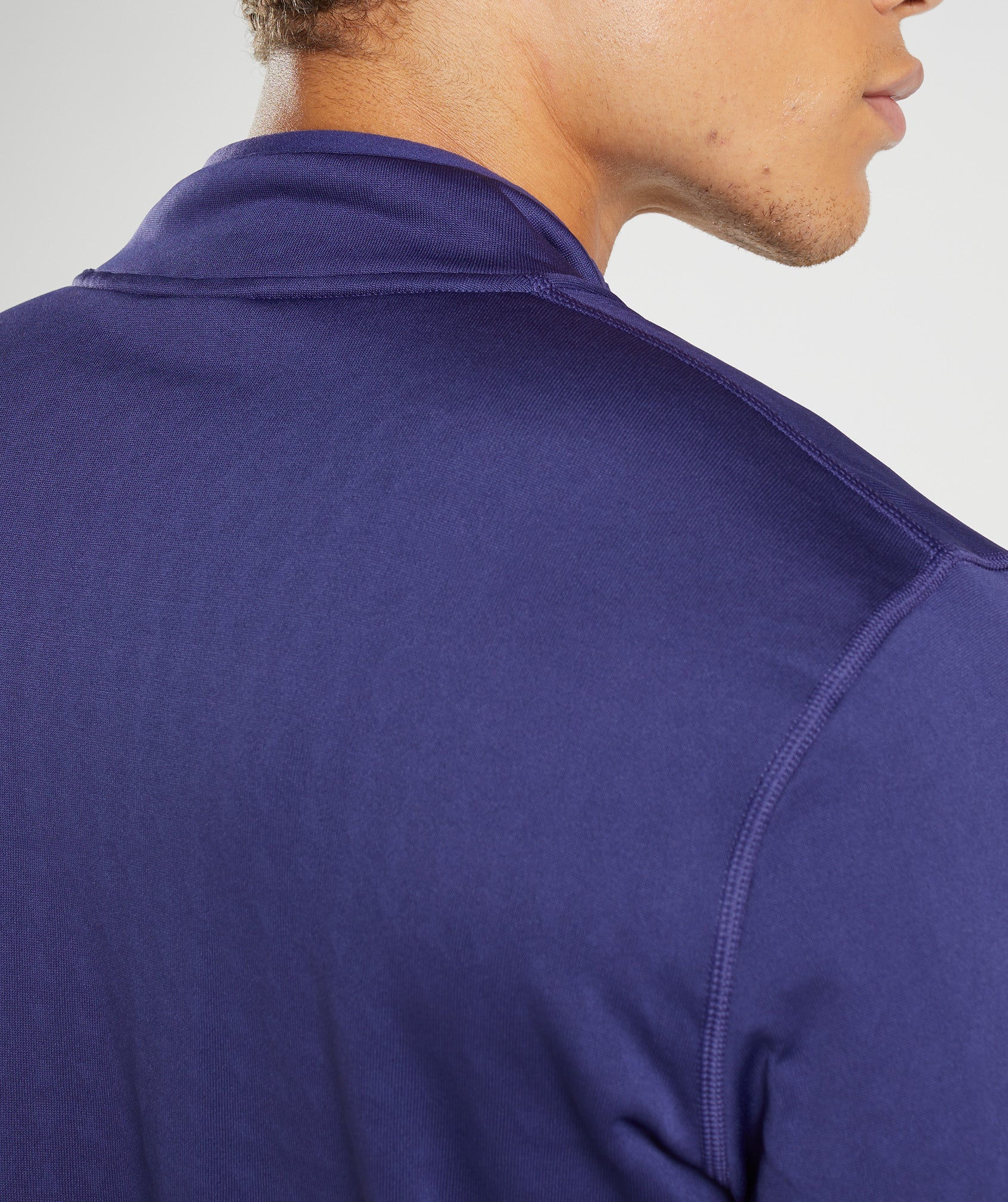 Sport 1/4 Zip in Neptune Purple - view 3