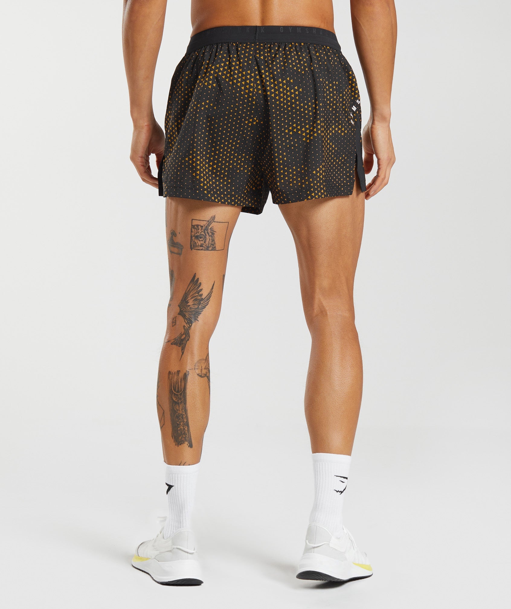 Sport Run 3" Shorts in Turmeric Yellow - view 2