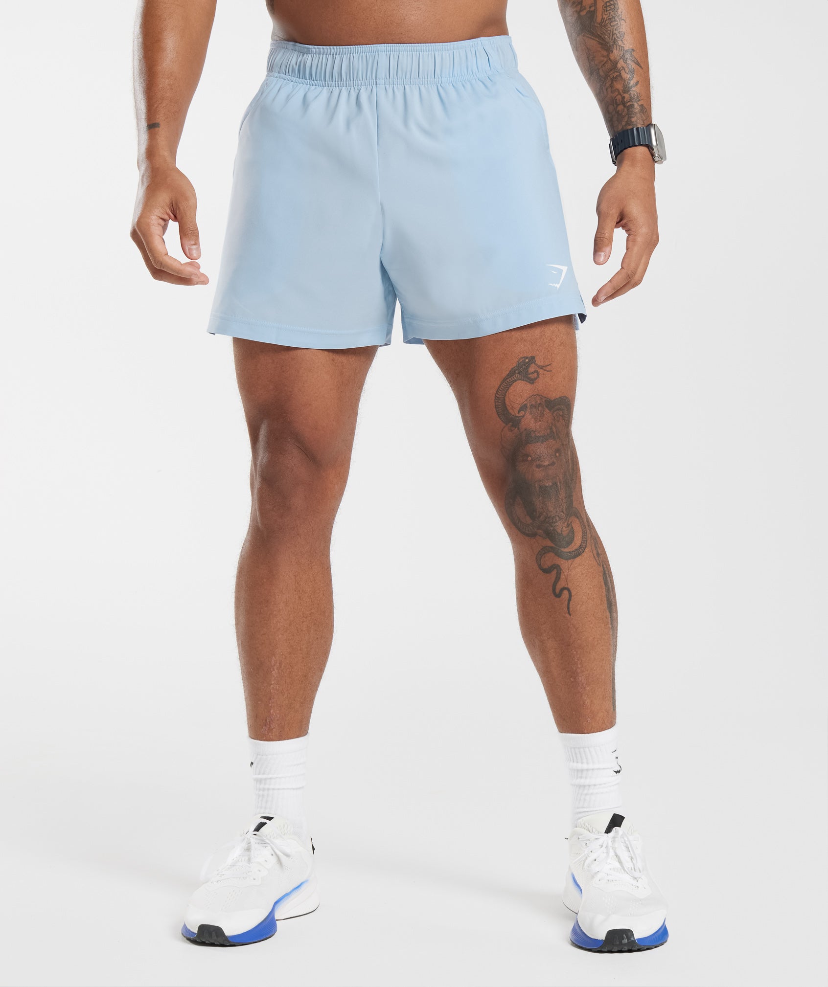 Sport 5" Shorts in Skyline Blue/Denim Blue - view 1