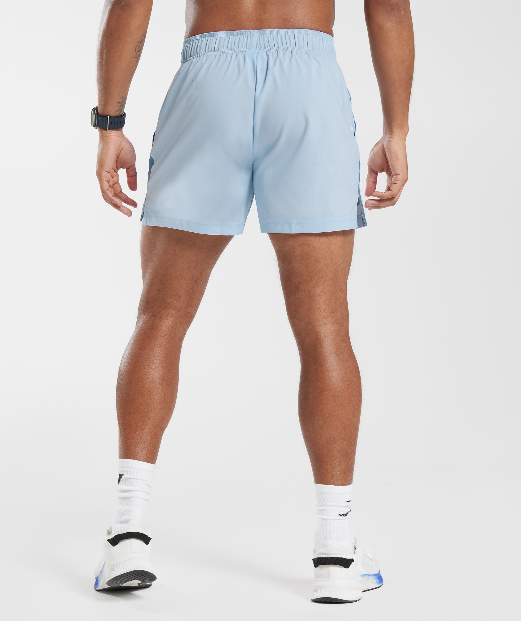 Sport 5" Shorts in Skyline Blue/Denim Blue - view 2