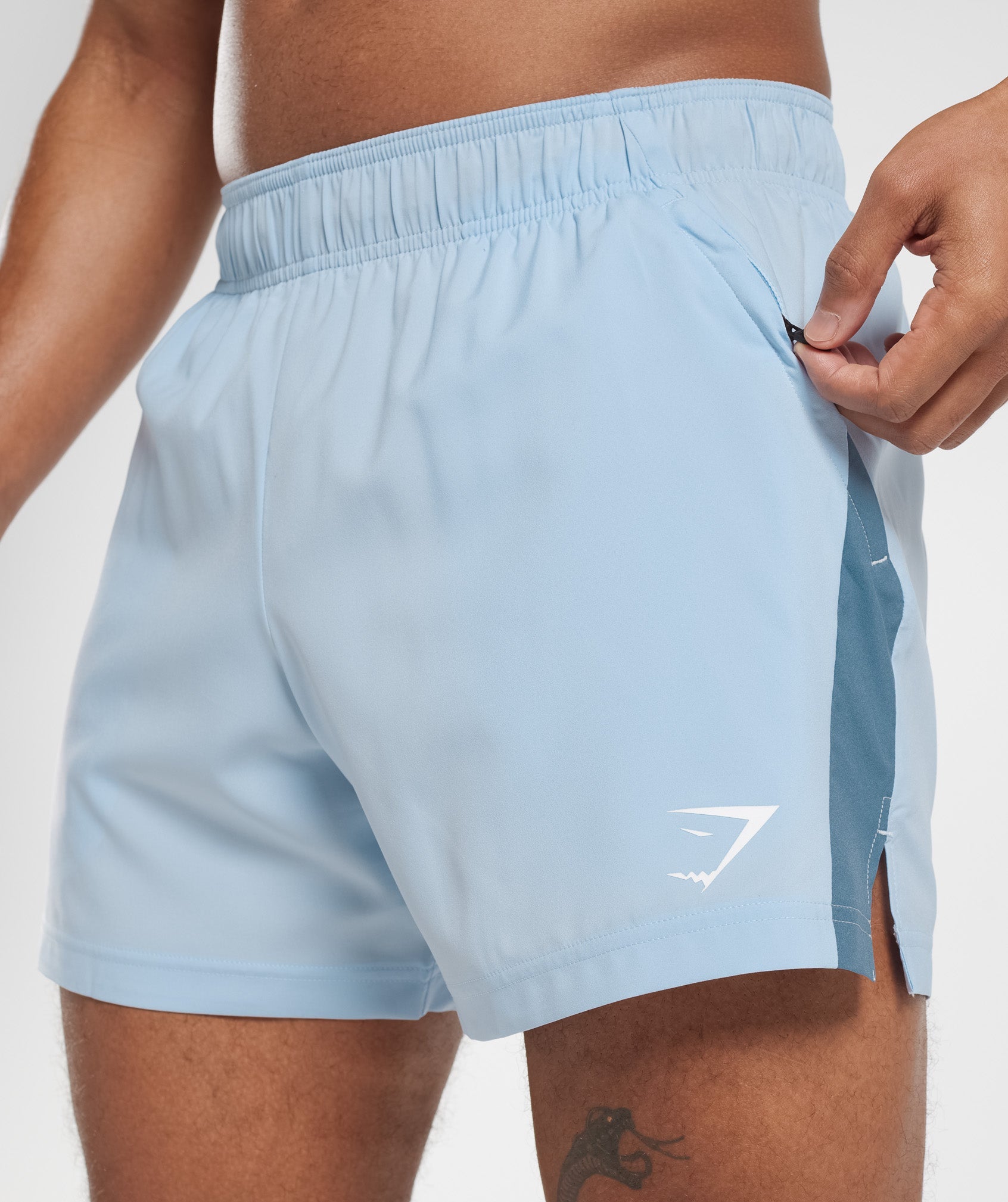 Sport 5" Shorts in Skyline Blue/Denim Blue - view 6