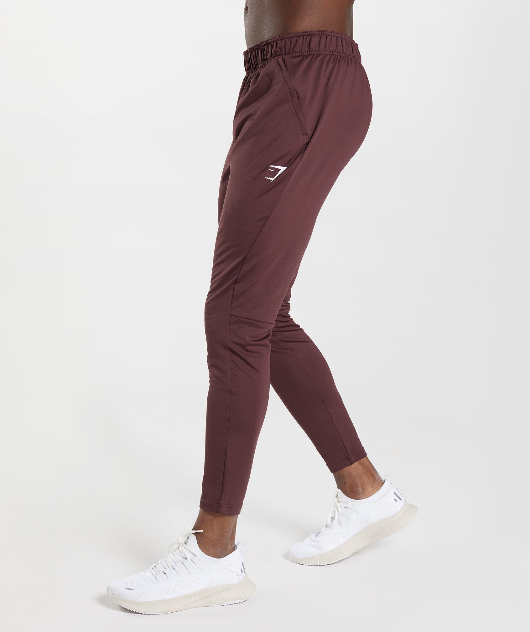 Sport Joggers in Baked Maroon - view 3