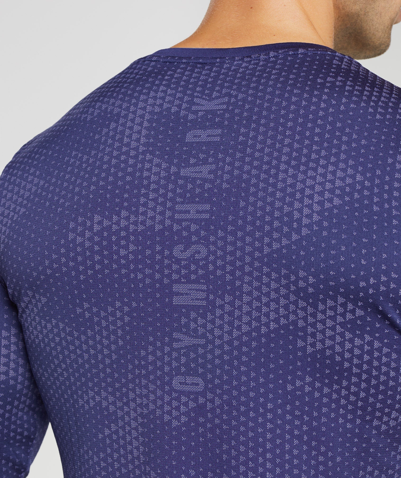 Sport Seamless Long Sleeve T-Shirt in Neptune Purple/Velvet Purple - view 5
