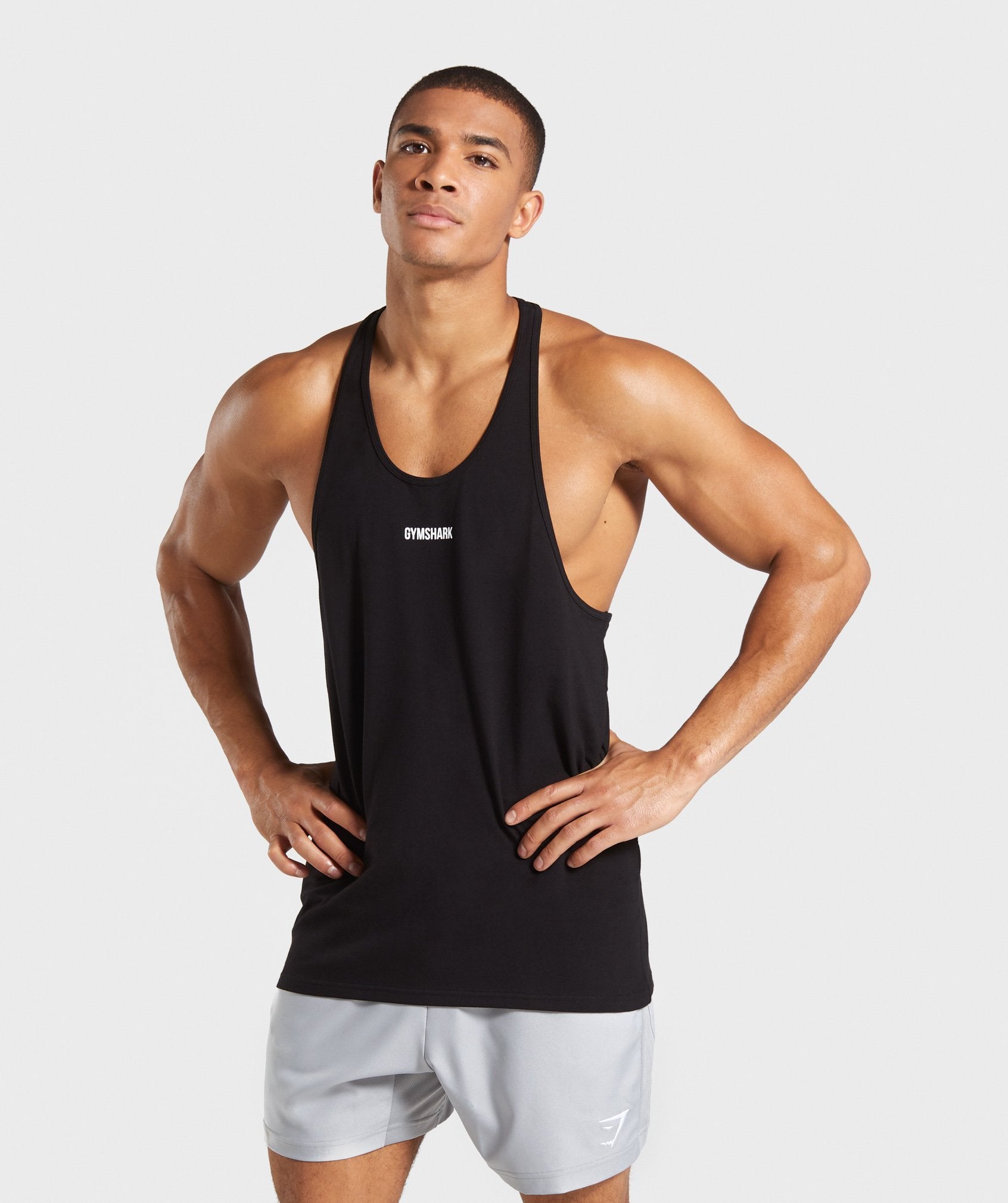 Gymshark TPT Extreme Stringer - Black | Gymshark