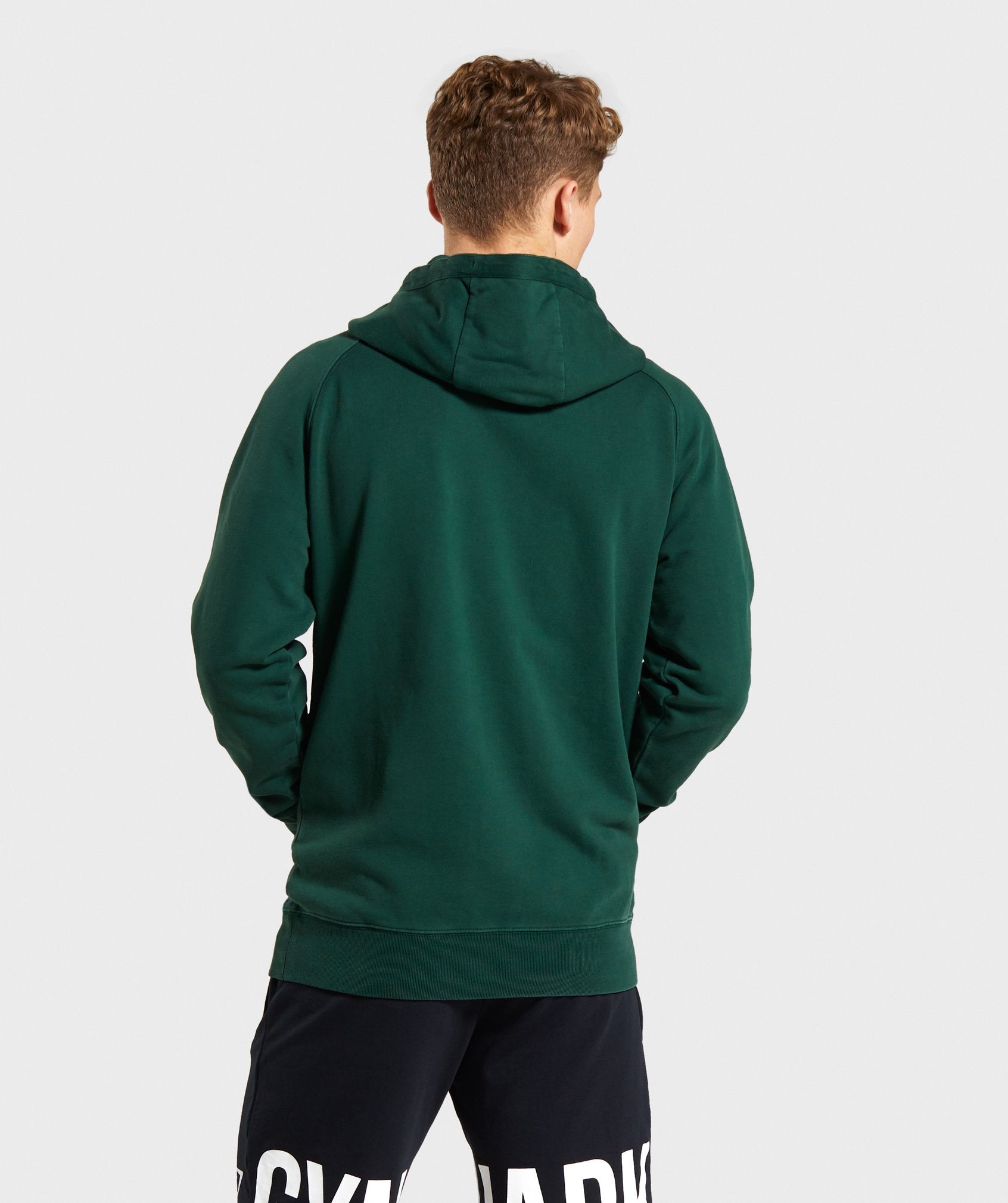 Gymshark Track Hoodie - Green Image B