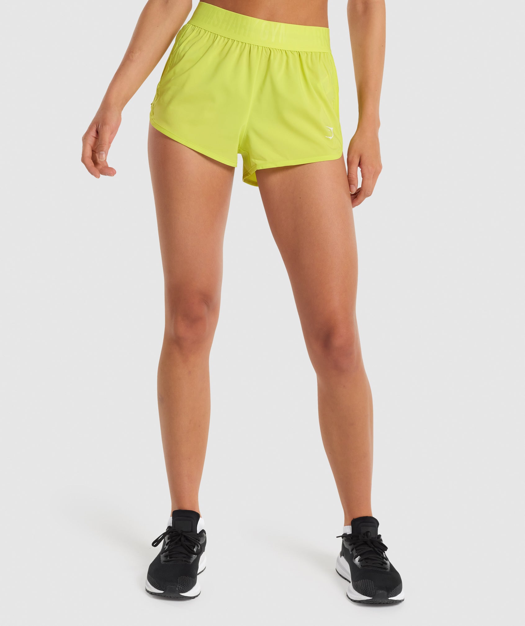 Training Loose Fit Shorts in Yellow - view 1
