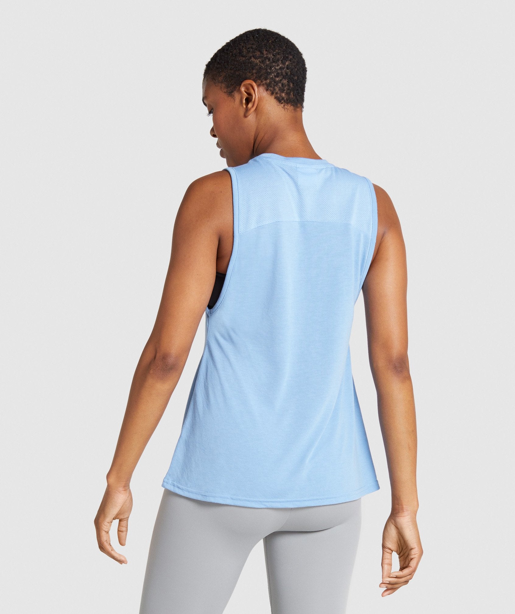 Training Mesh Tank in Light Blue