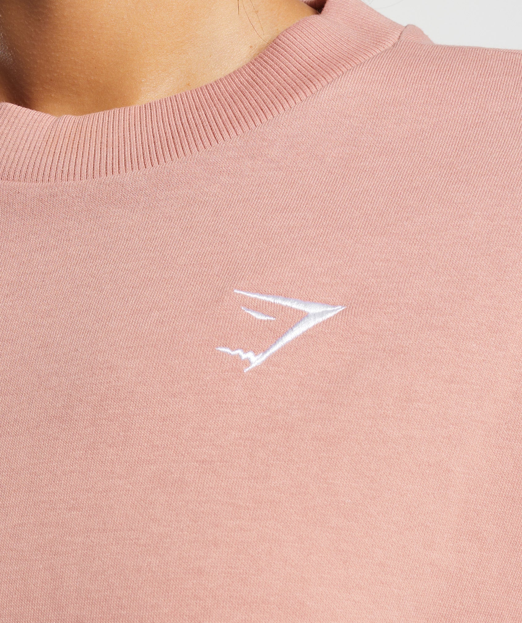 Training Oversized Sweatshirt in Hazy Pink - view 3