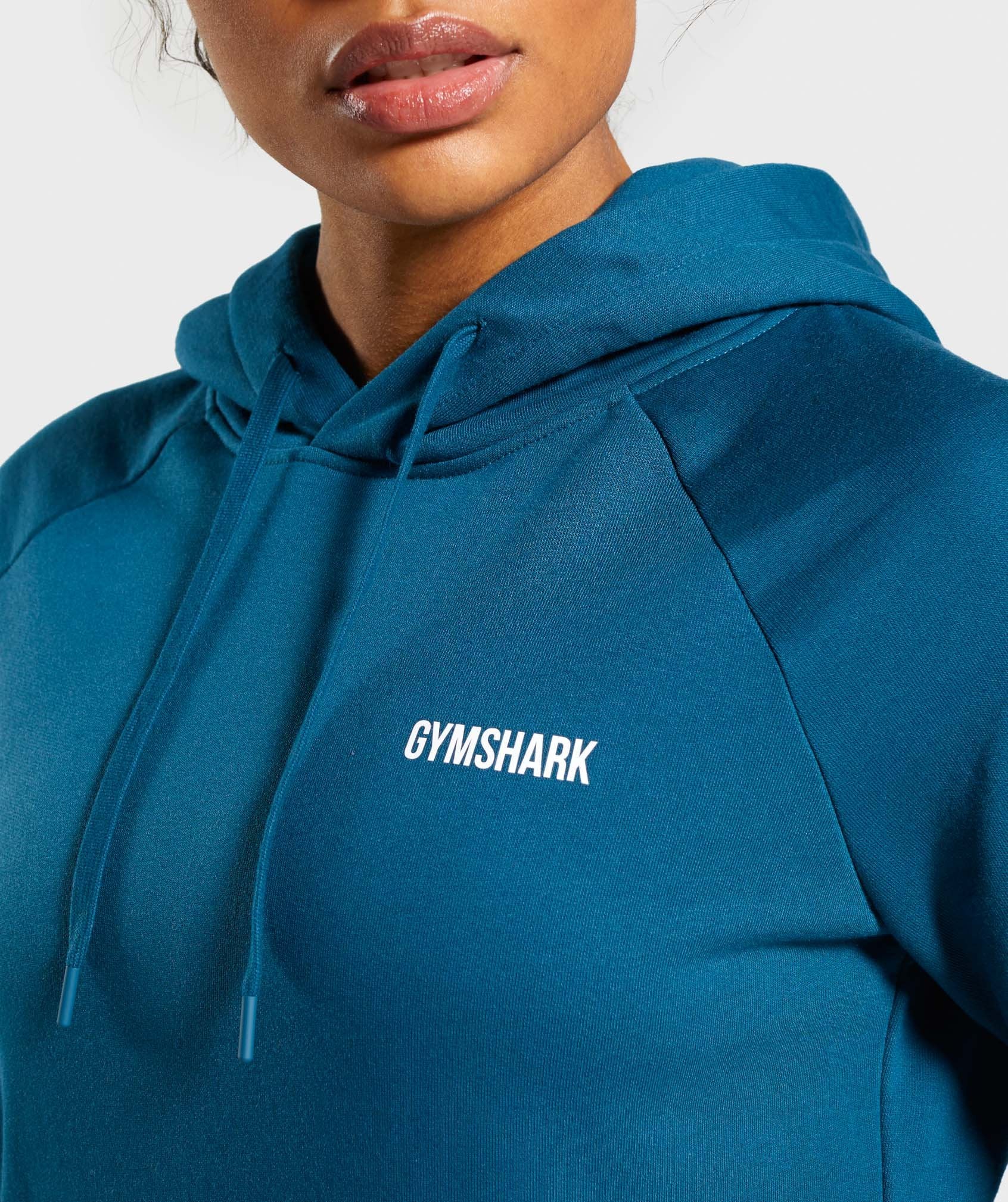 Gymshark Training Hoodie - Teal Image D2