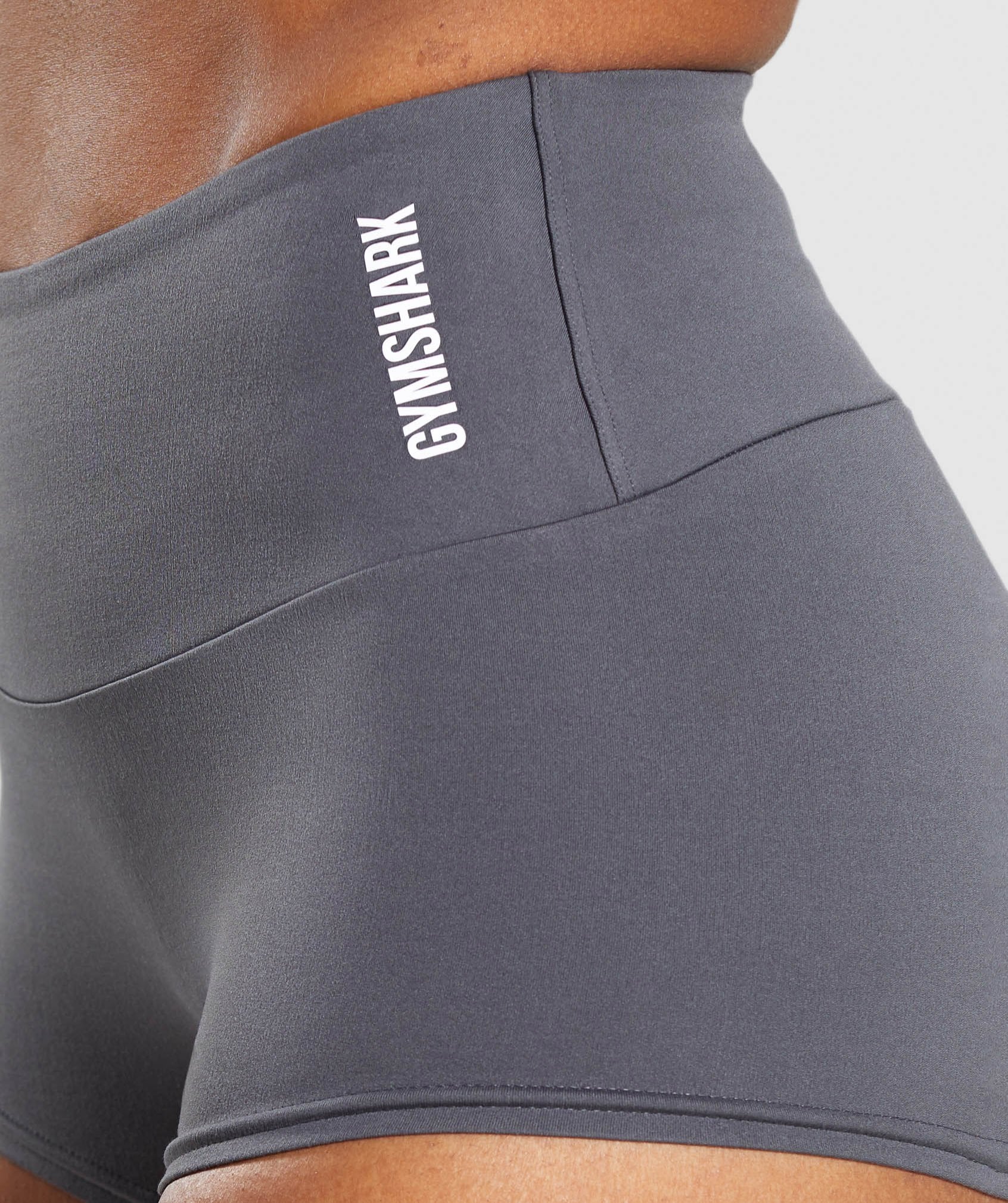 Gymshark Training Short Length Shorts - Charcoal Image D1