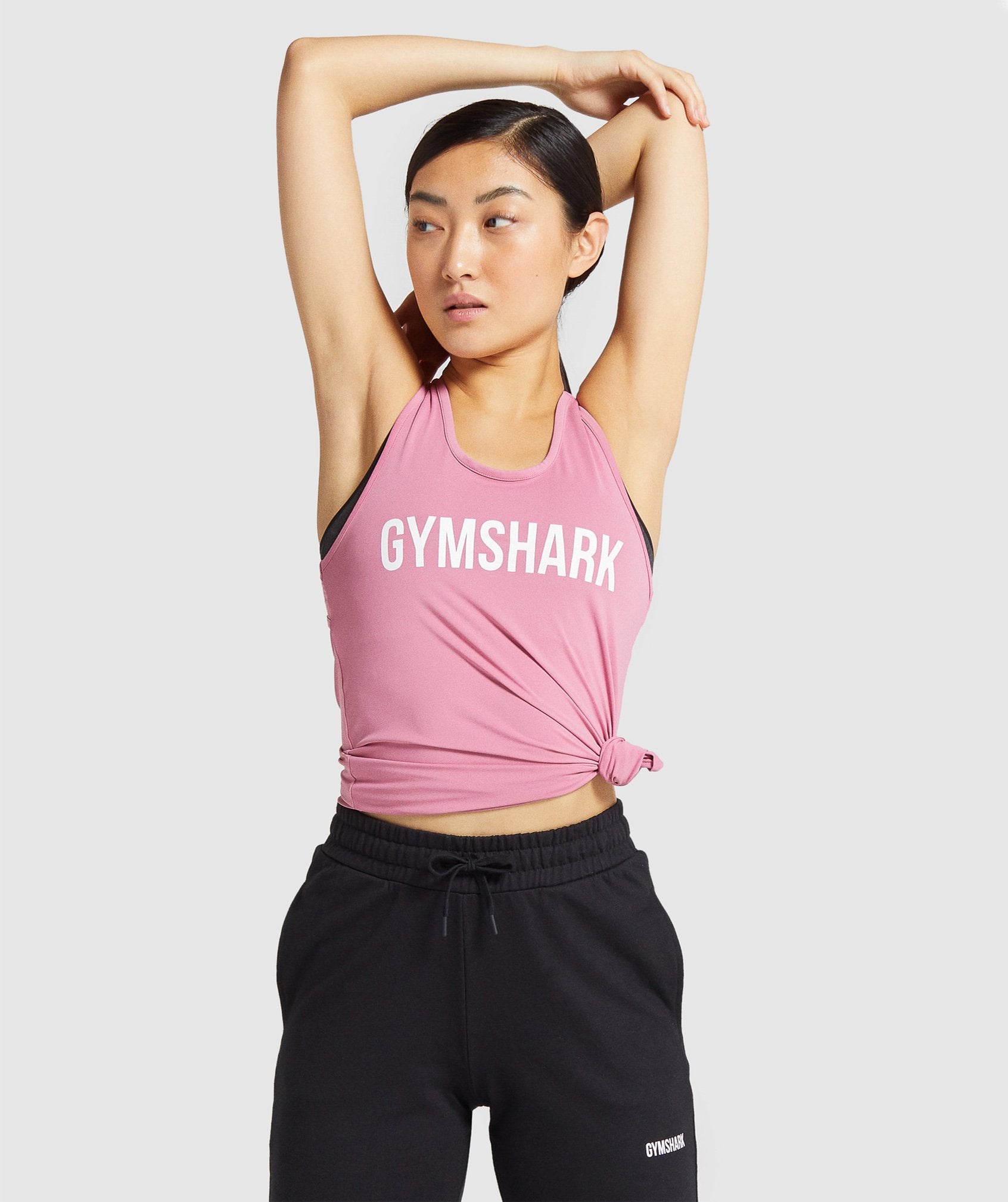 Gymshark Training Vest - Pink Image A