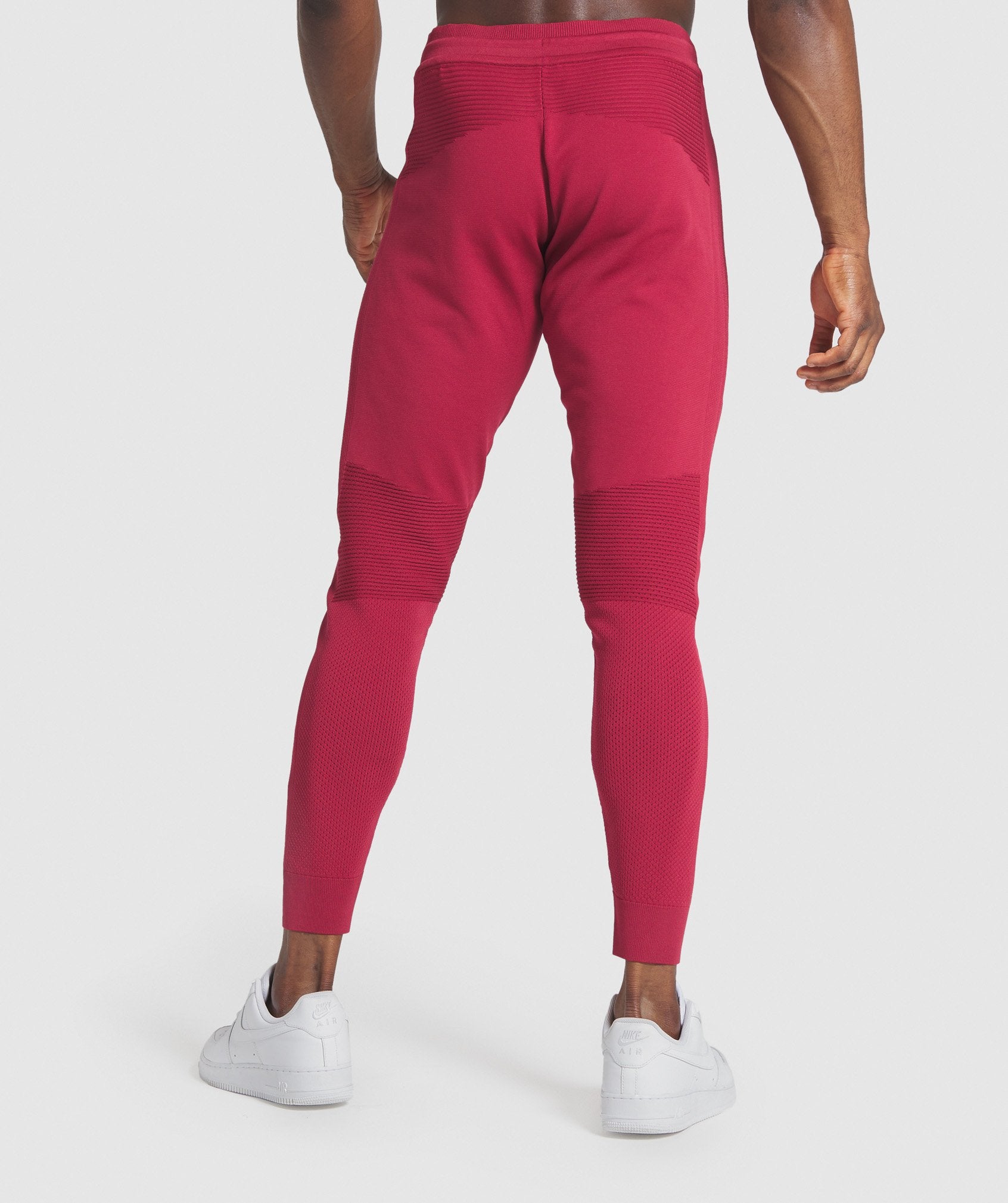 True Knit Joggers in Burgundy