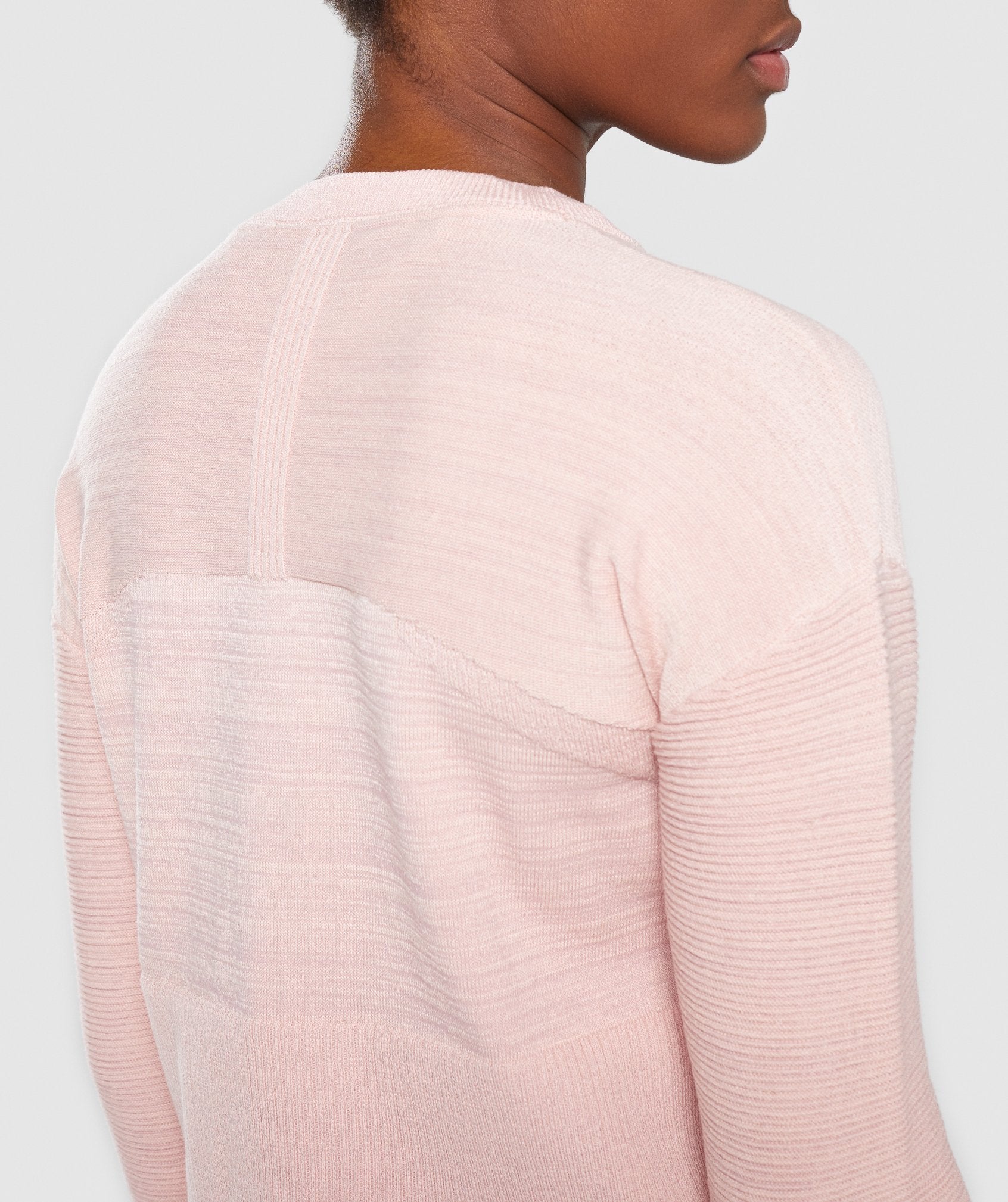 Time Out Knit Sweater in Blush Nude - view 5