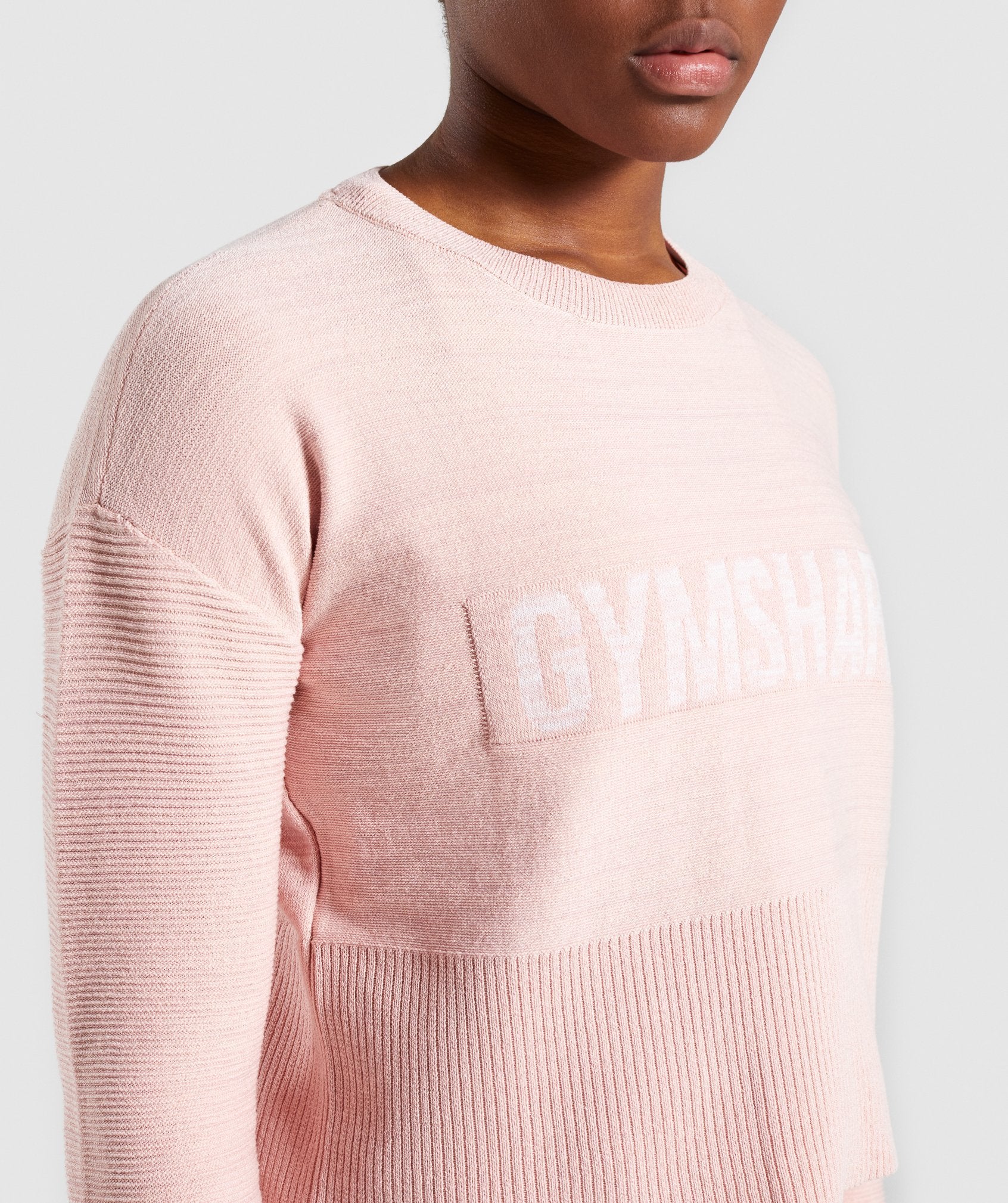 Time Out Knit Sweater in Blush Nude - view 6