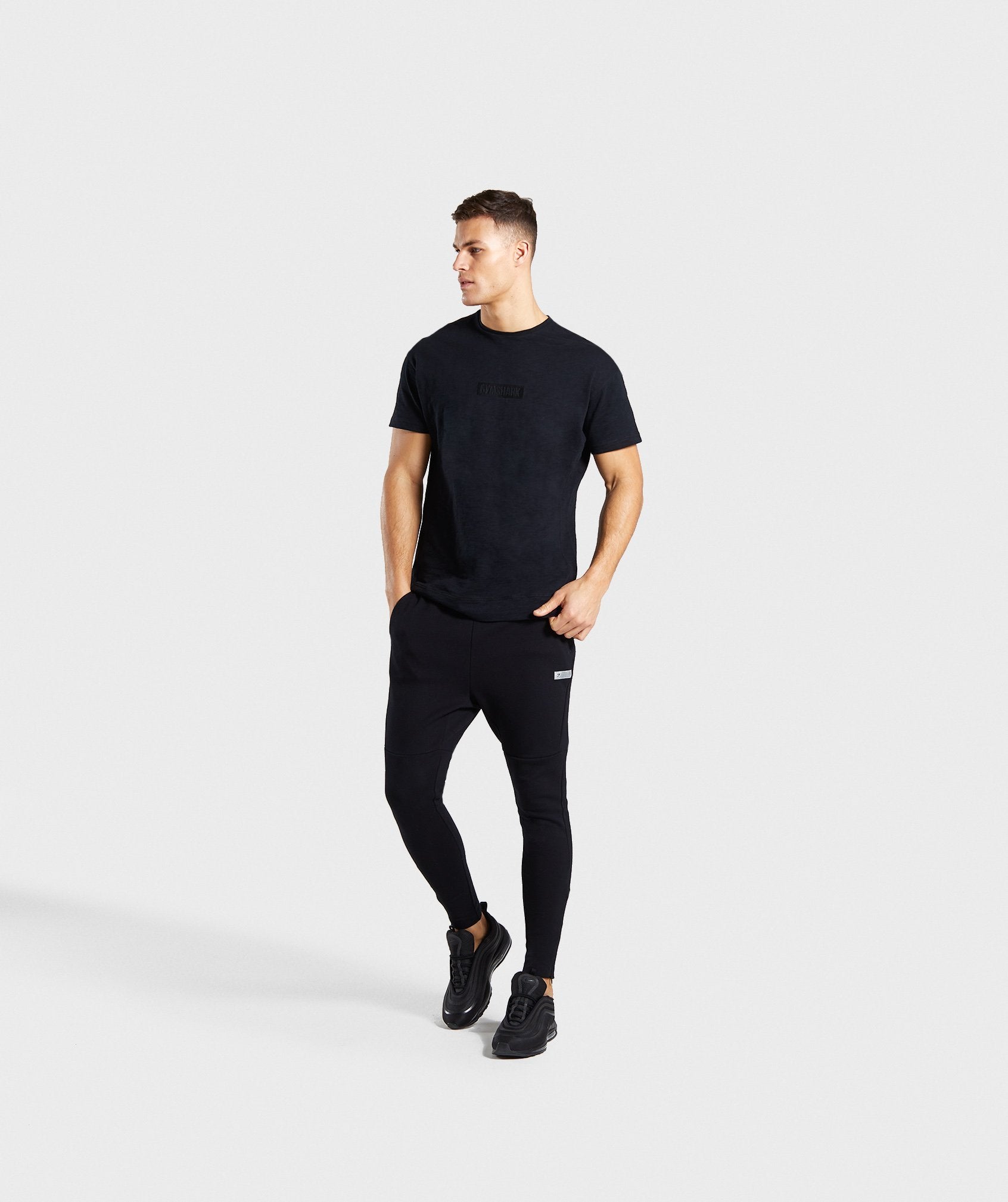 Tonal T-Shirt in Black - view 4