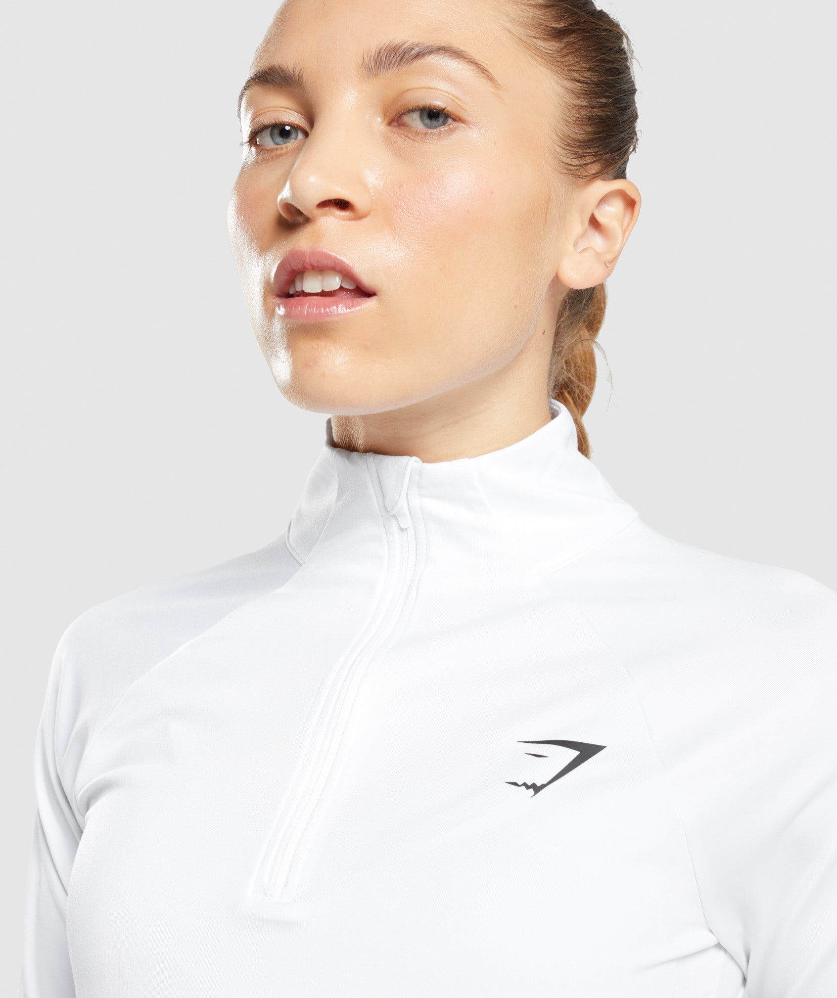 Training 1/4 Zip in White - view 5