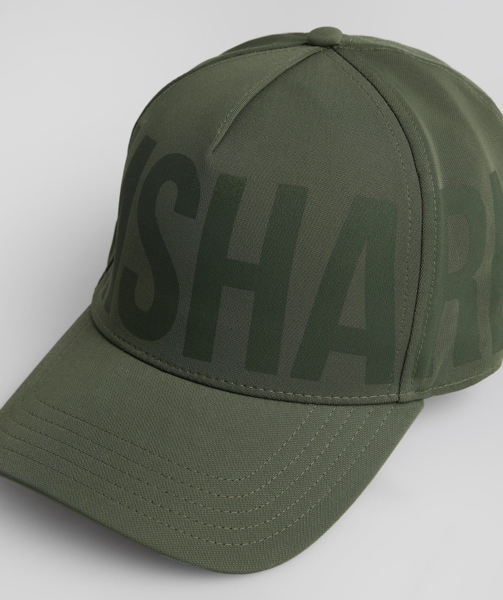 Logo Trucker Cap in Core Olive - view 3