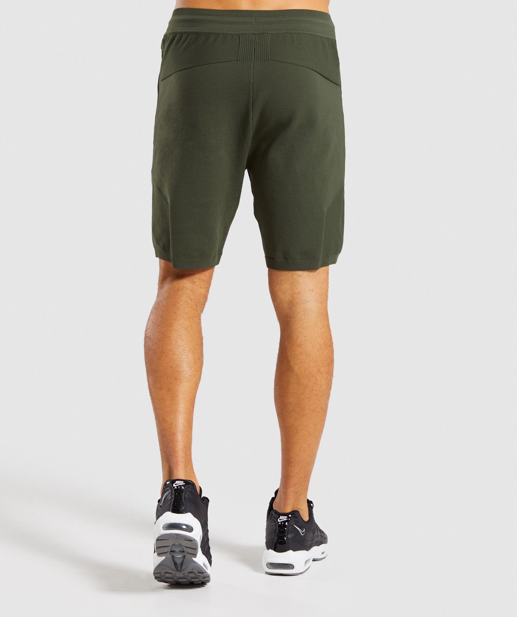 True Knit Shorts in Green - view 2