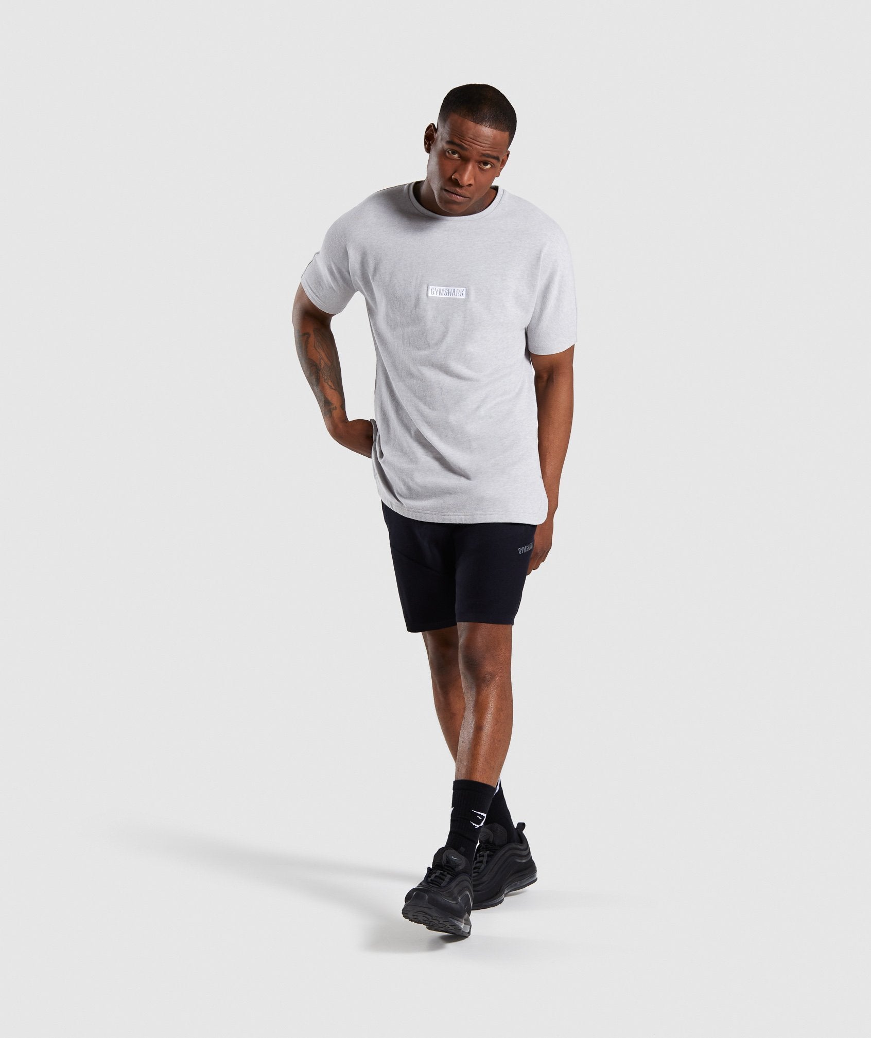 True Knit Shorts in Black - view 4