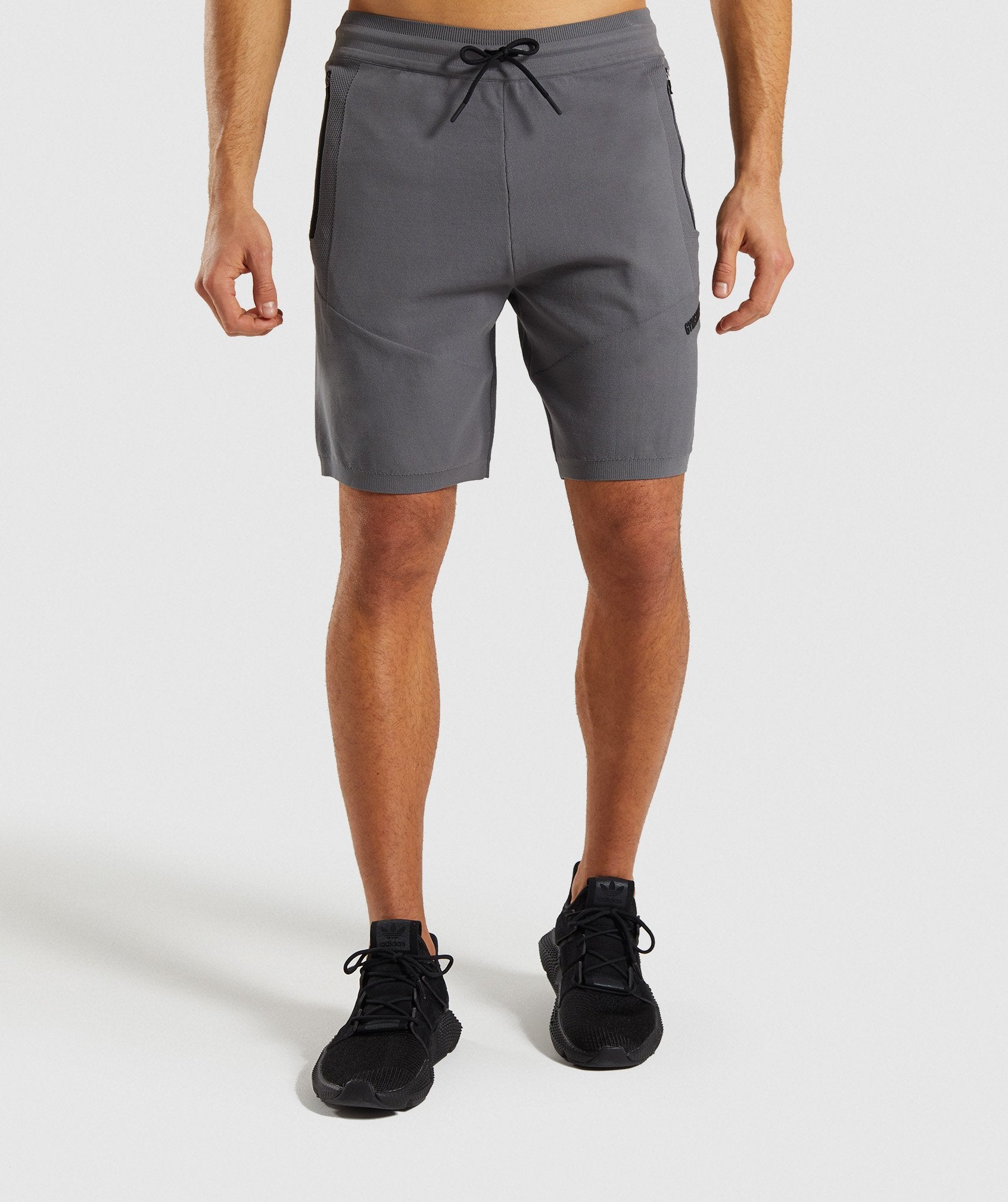 True Knit Shorts in Smokey Grey - view 1