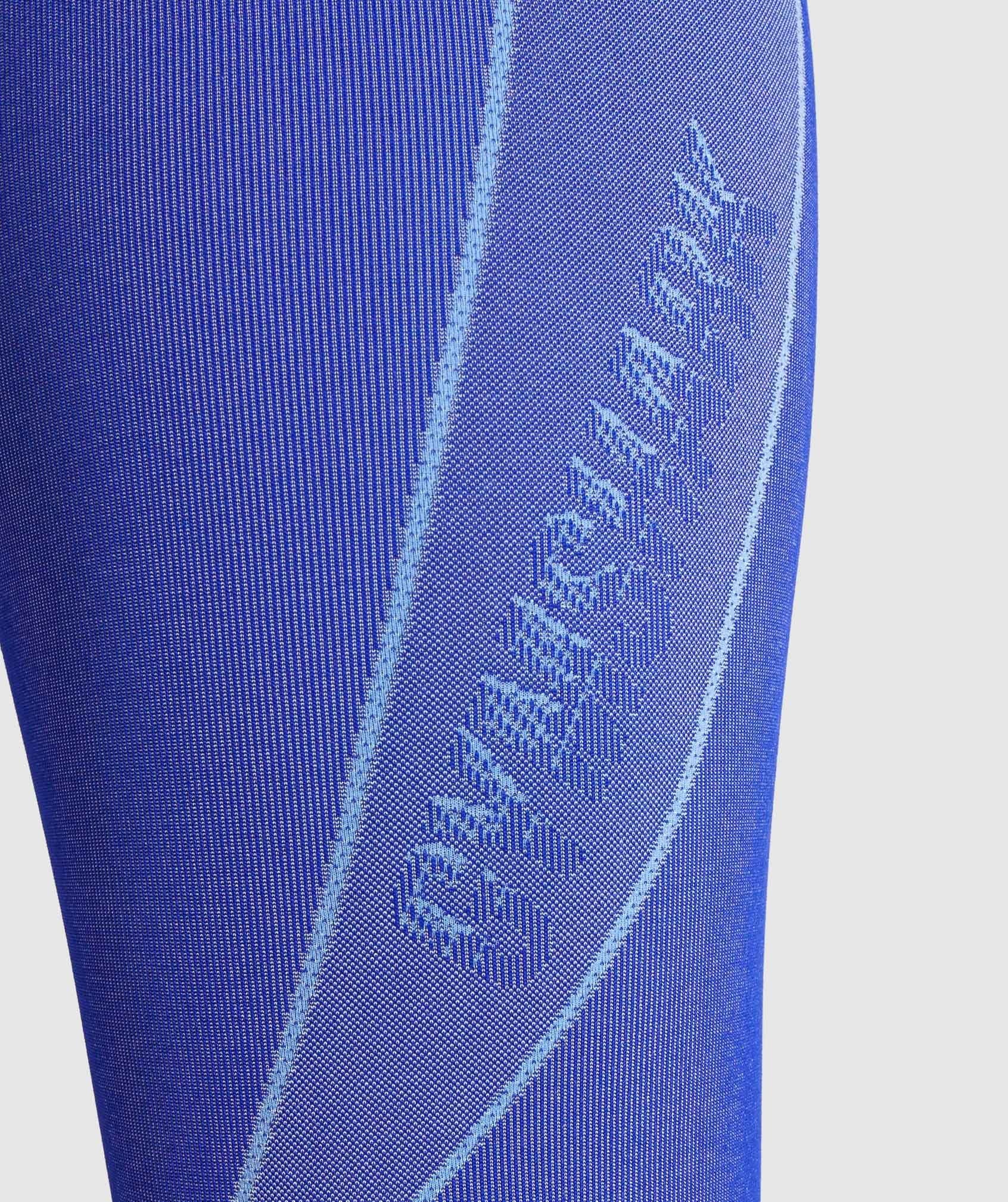 Turbo Seamless Leggings in Cobalt Blue - view 6