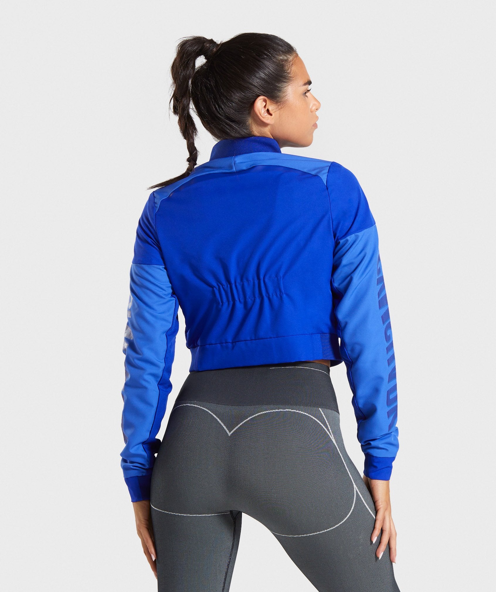 Turbo Track Jacket in Cobalt Blue - view 2