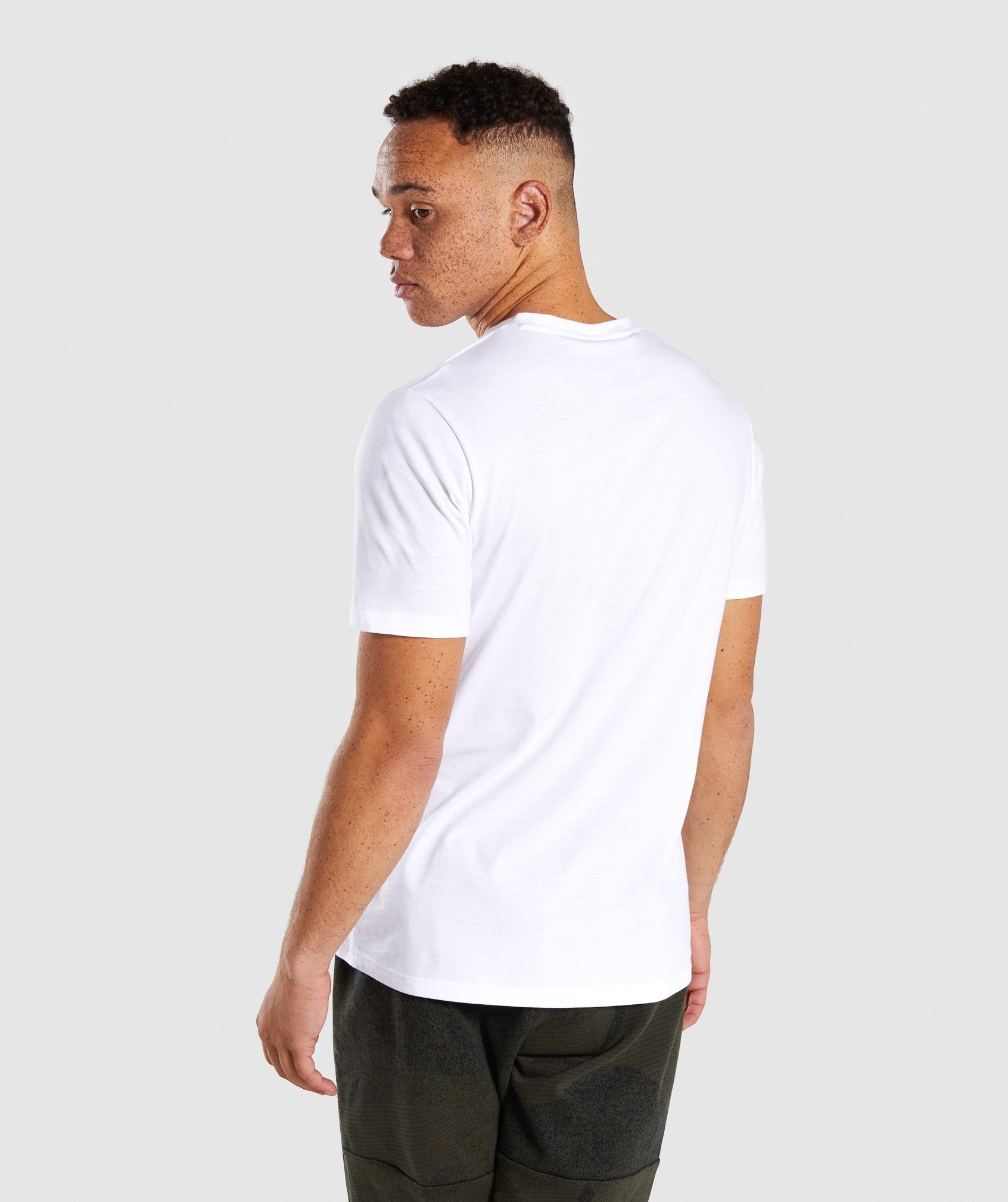 Ultra Jacquard T-Shirt in White - view 2