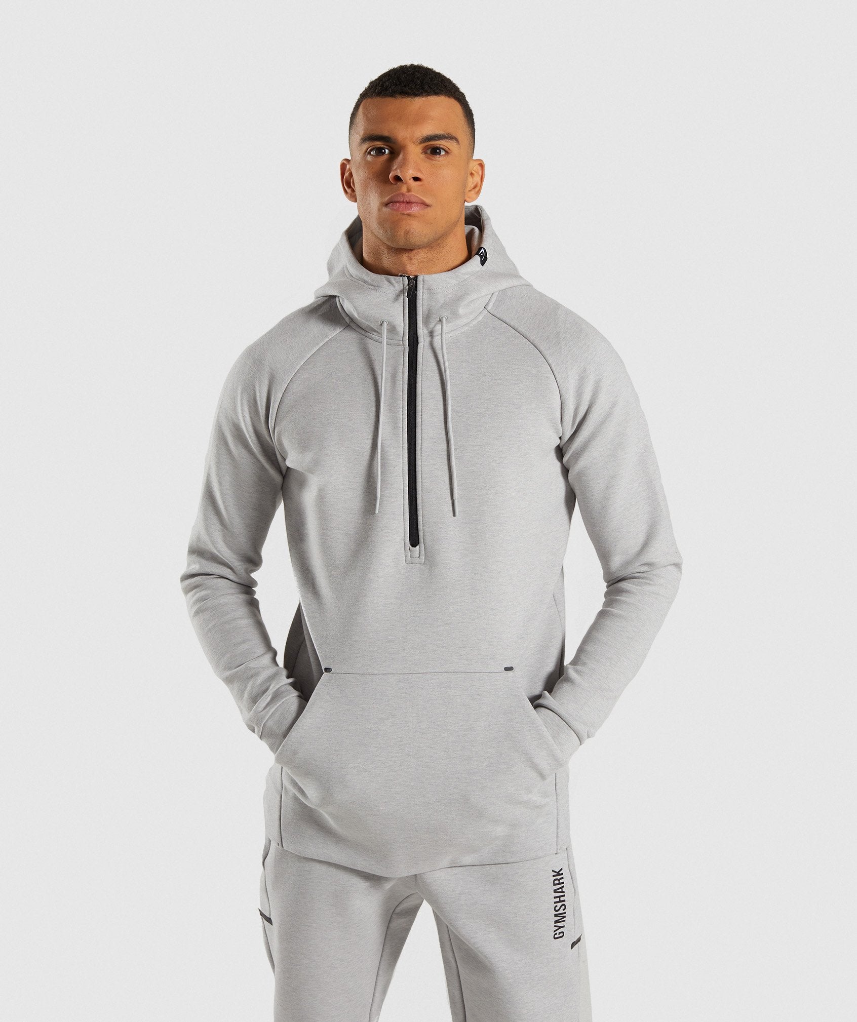 Ultra Pullover in Light Grey Marl - view 1