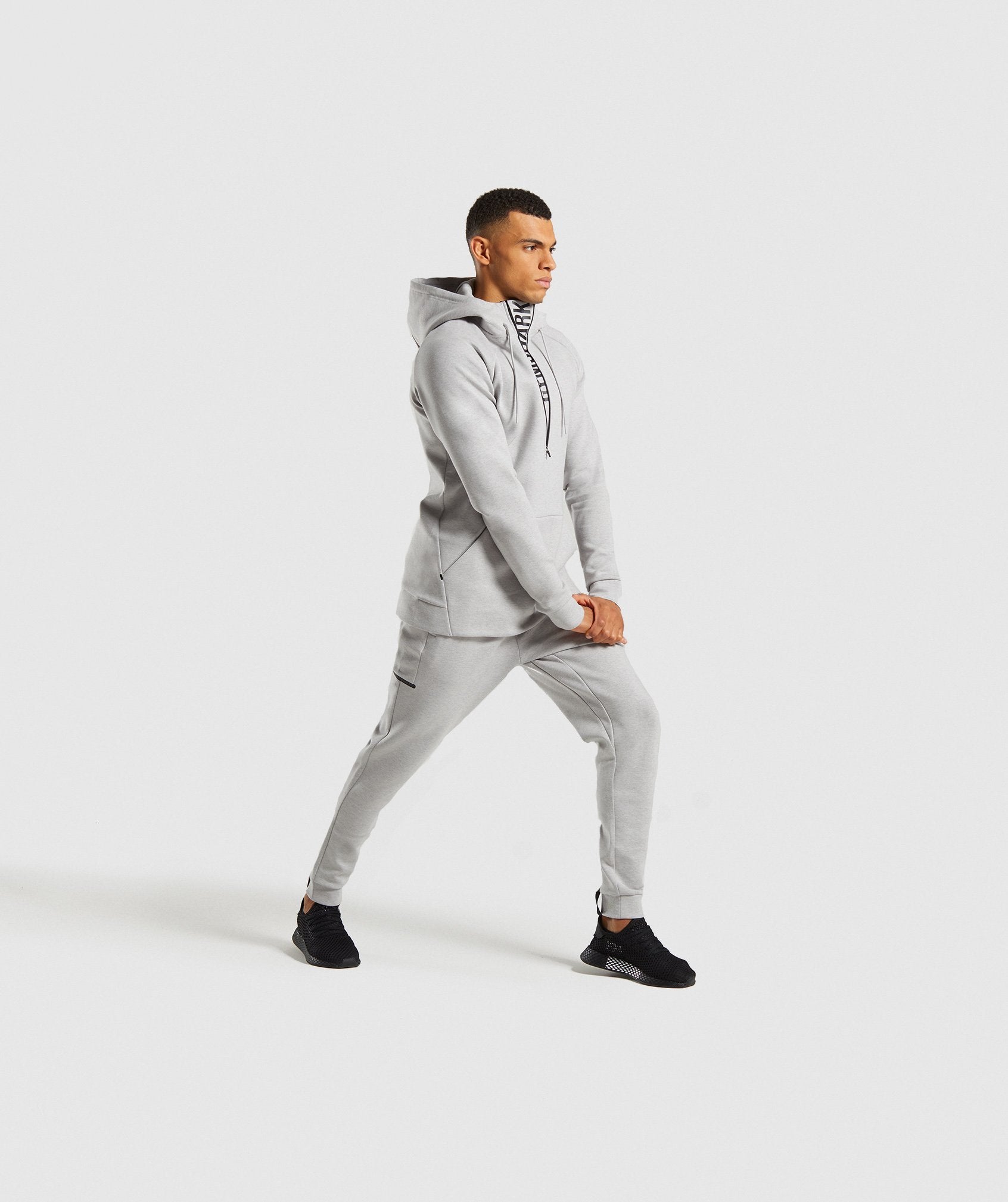 Ultra Pullover in Light Grey Marl - view 3