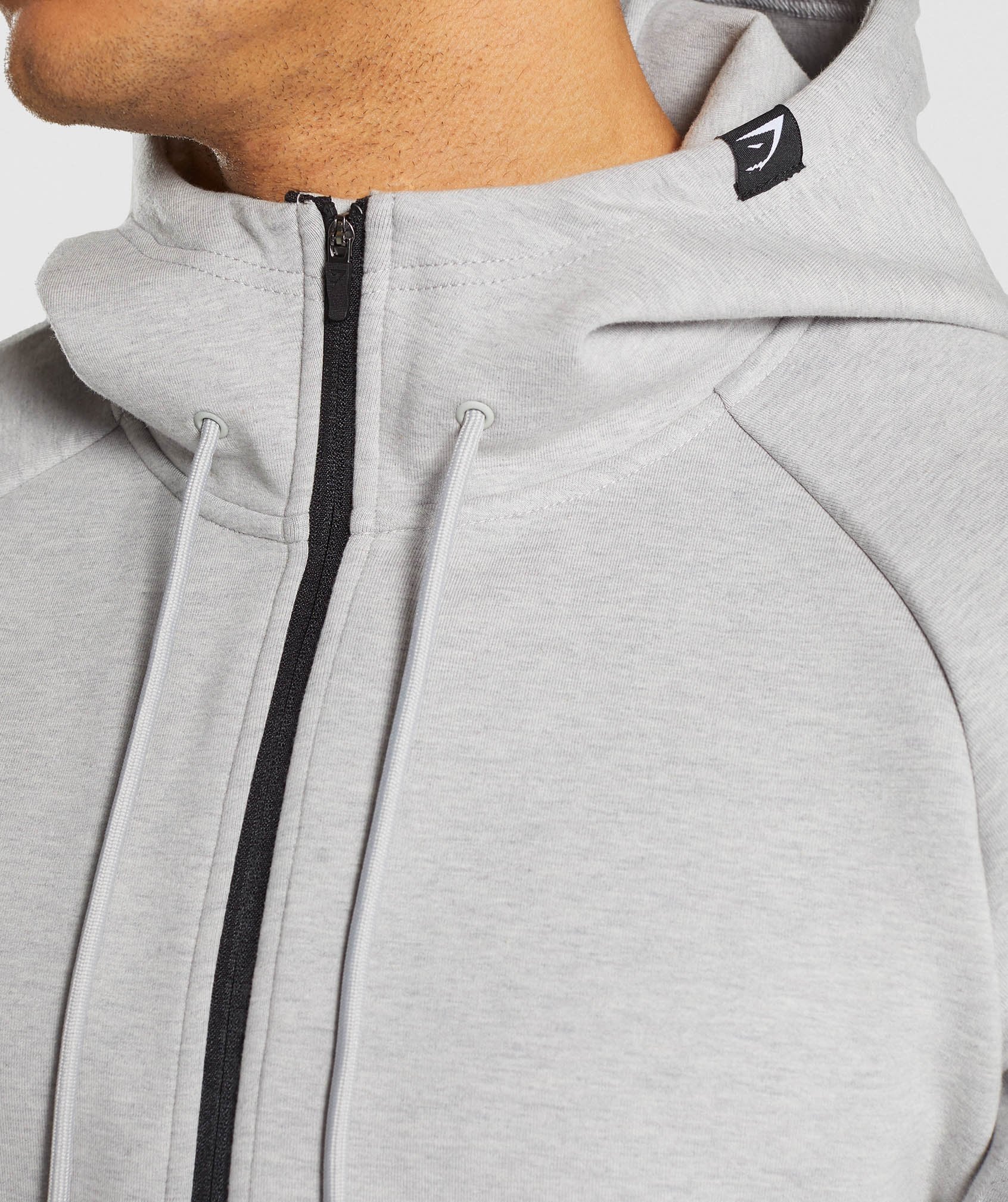 Ultra Pullover in Light Grey Marl - view 5
