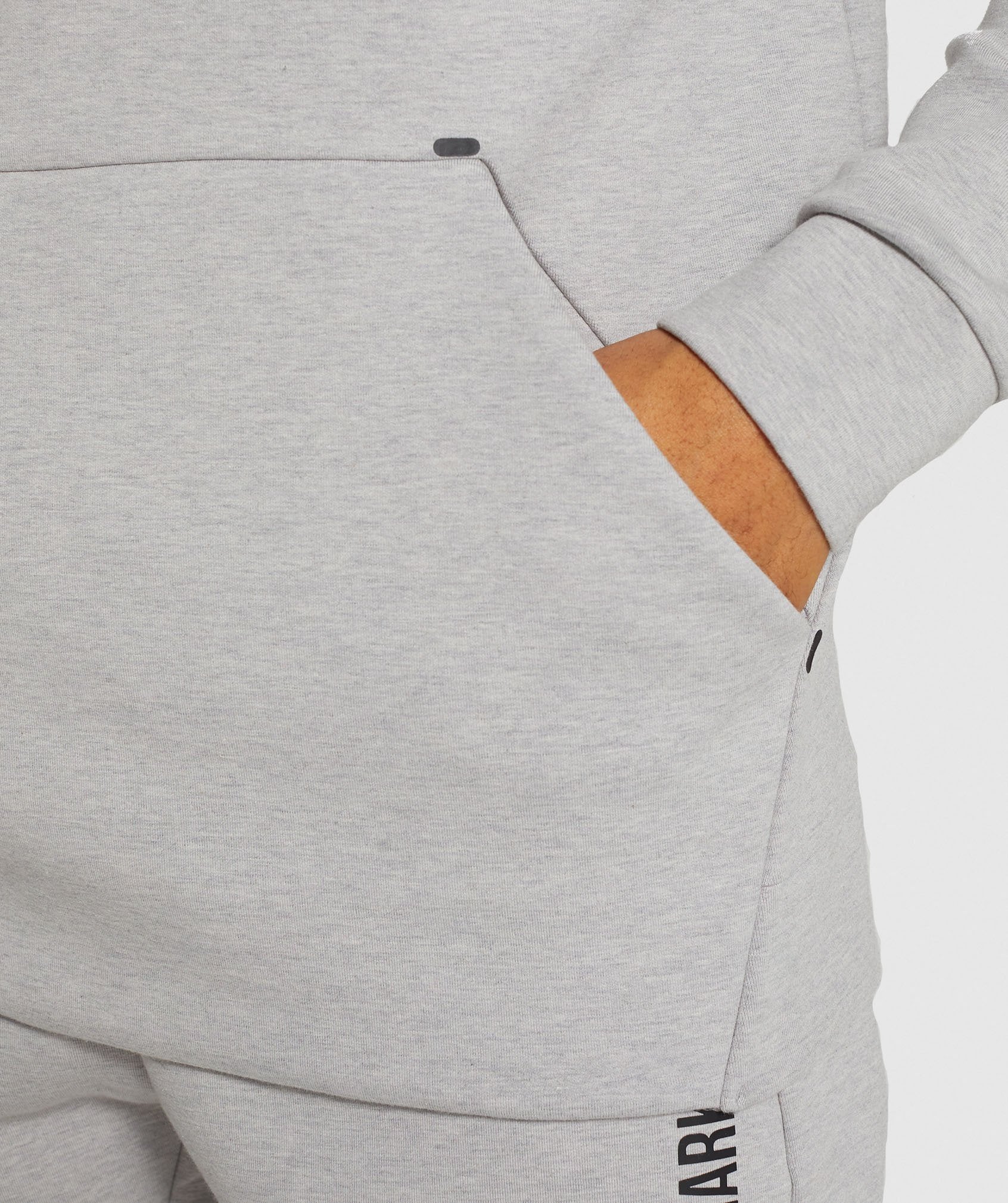 Ultra Pullover in Light Grey Marl - view 6