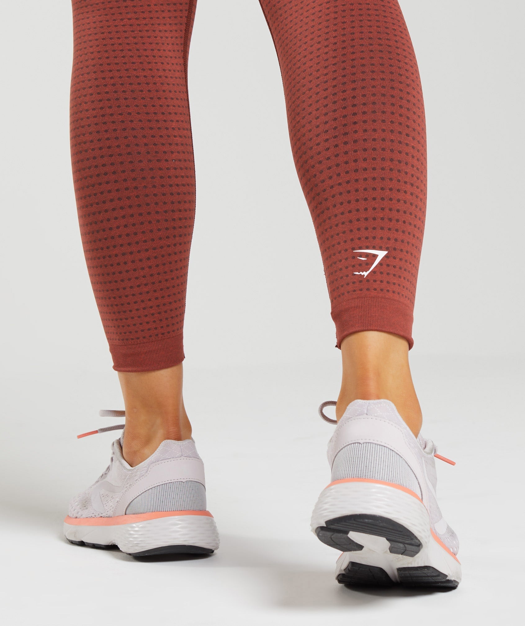 Vital Seamless 2.0 Leggings in Brick Red Marl - view 5