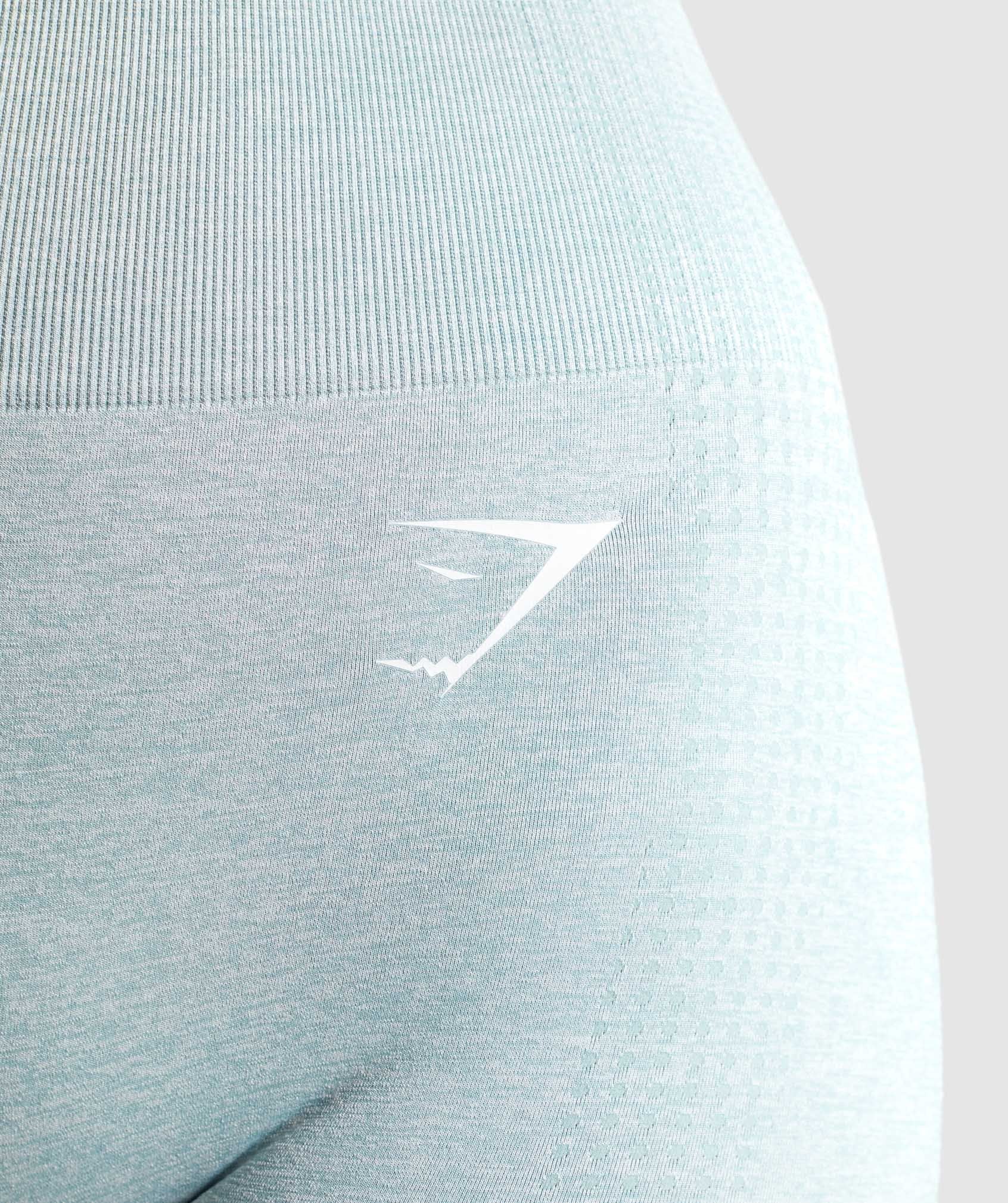 Gymshark Vital Seamless Leggings - Light Green Marl Image D1