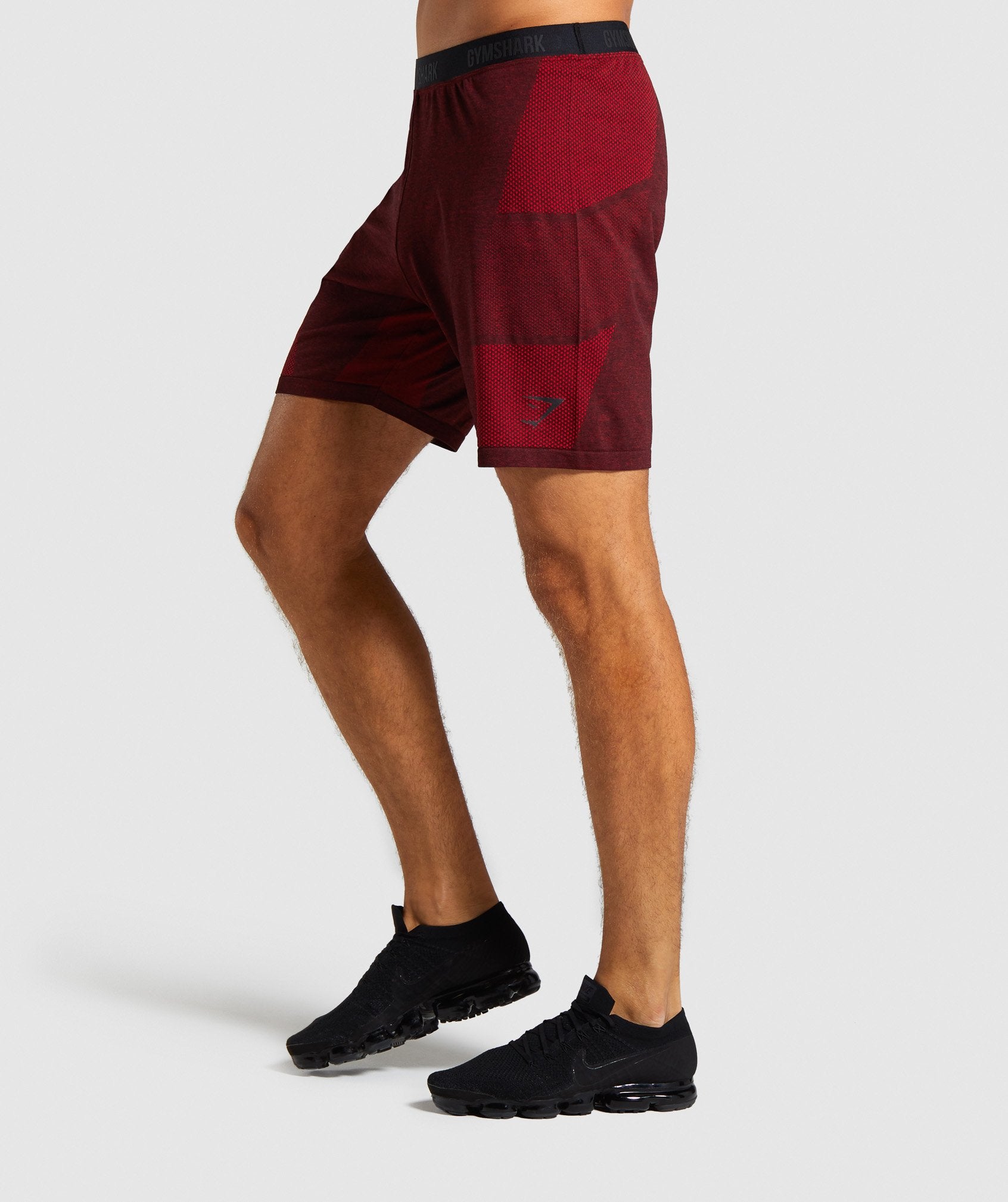 Vital Seamless Shorts in Red - view 3
