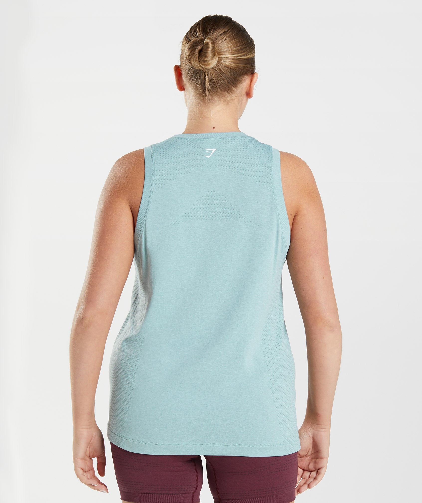 Vital Seamless 2.0 Light Tank in Pearl Blue Marl - view 2