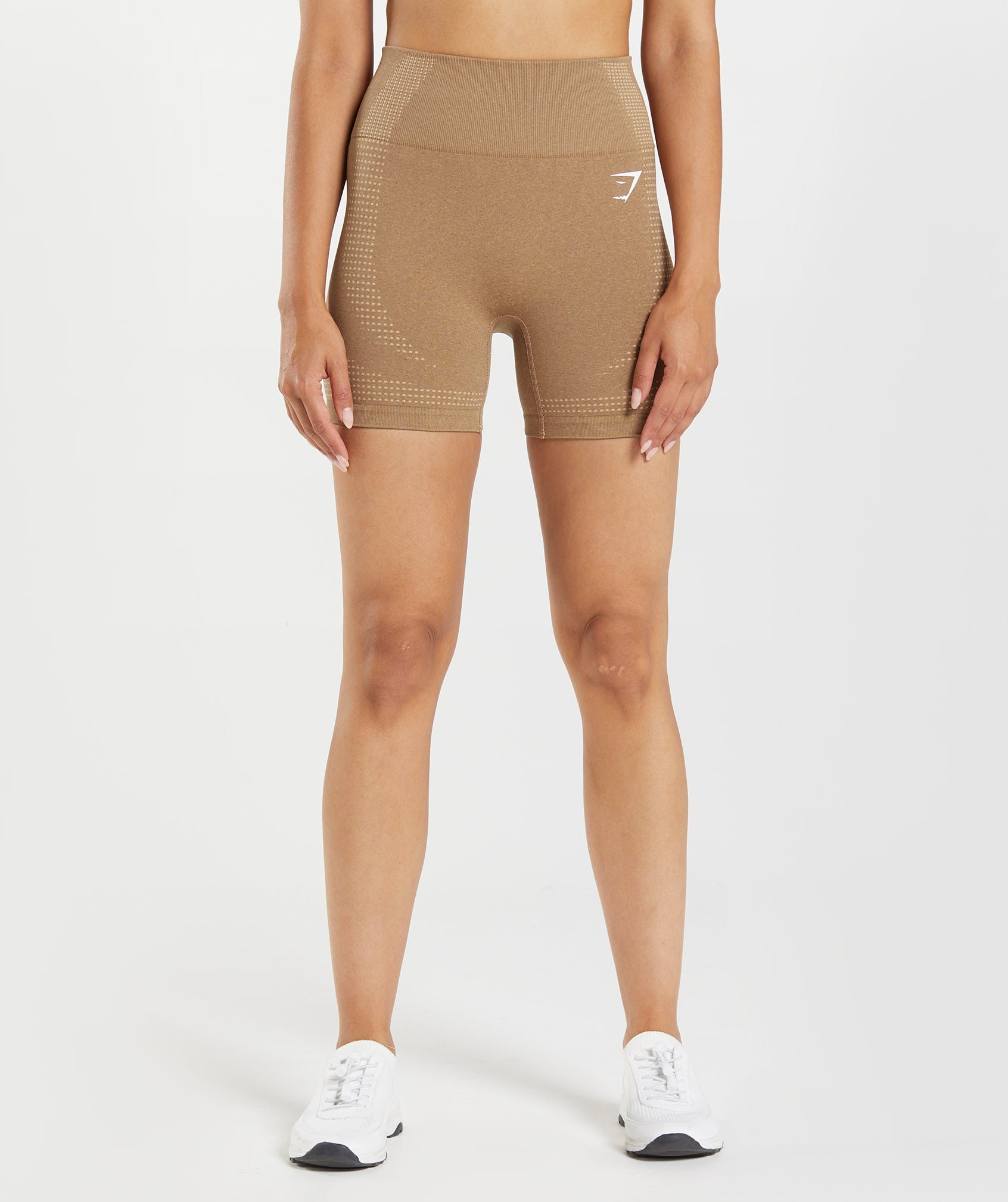 Vital Seamless 2.0 Shorts in Fawn Marl - view 2