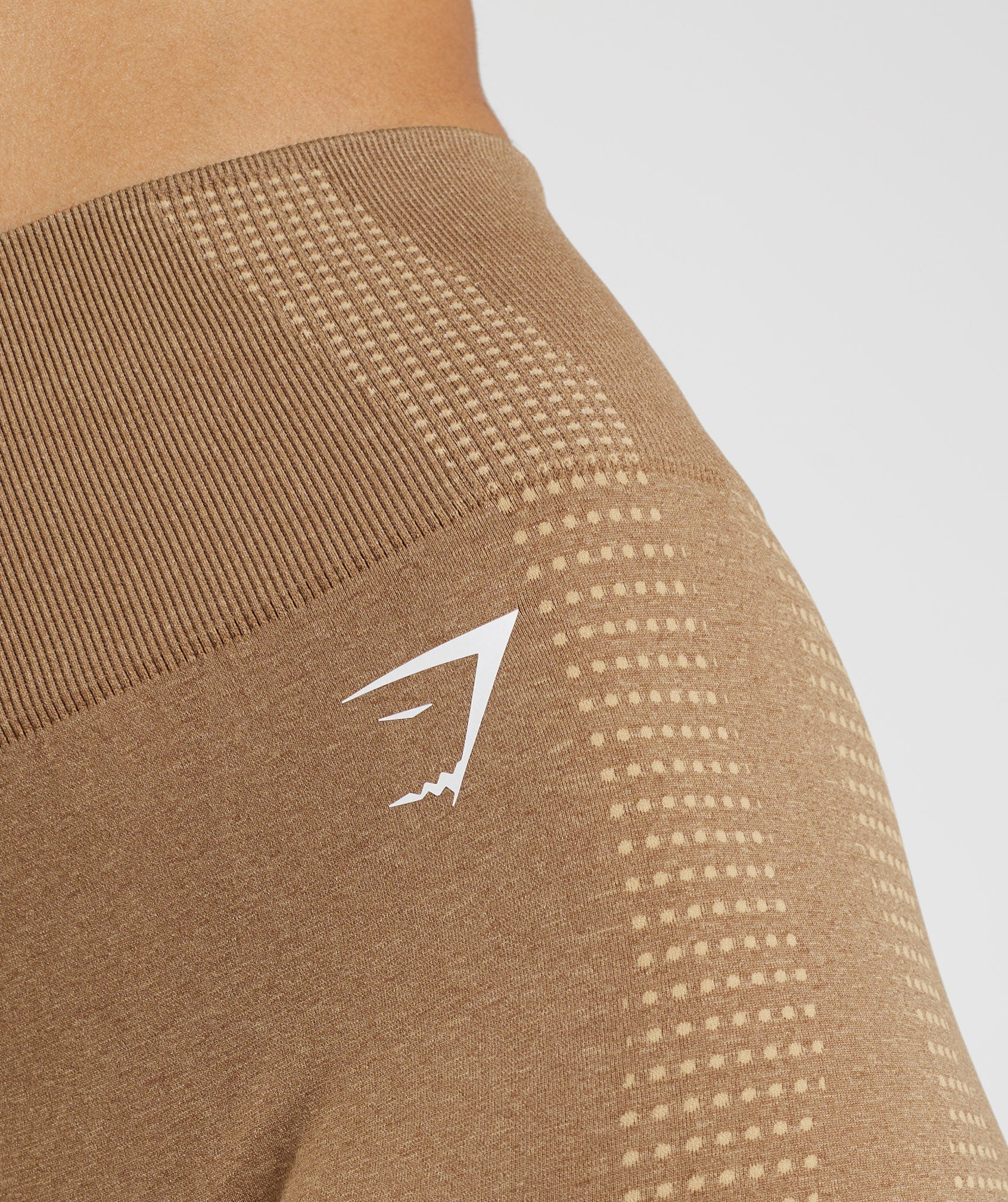 Vital Seamless 2.0 Shorts in Fawn Marl - view 7