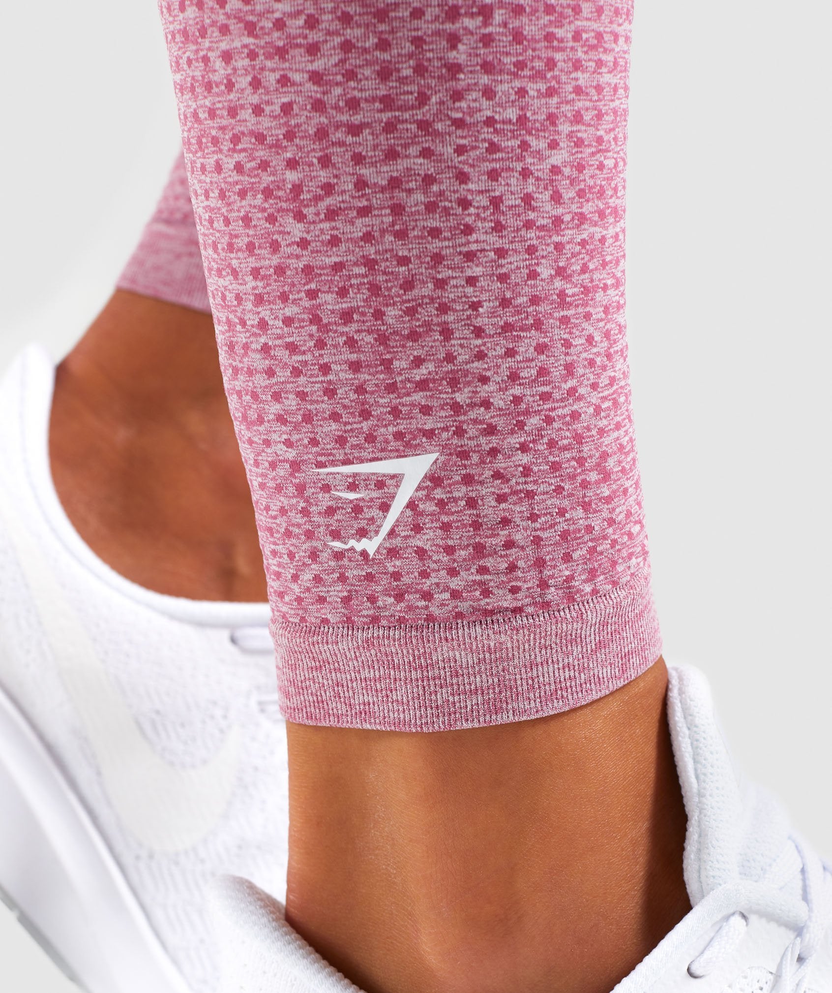 Vital Seamless Leggings in Dusky Pink Marl - view 6