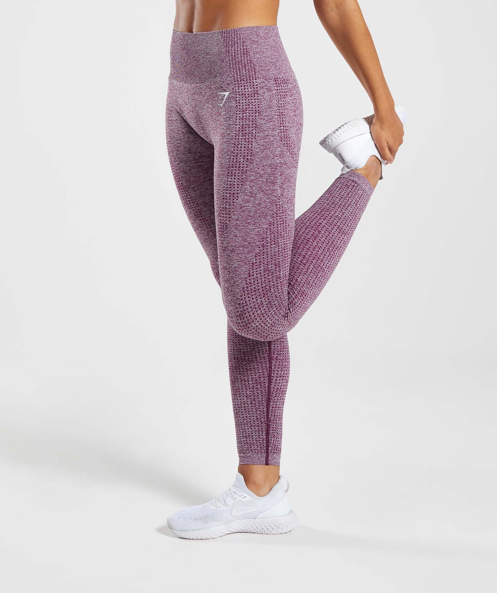 Vital Seamless Leggings in Purple - view 3