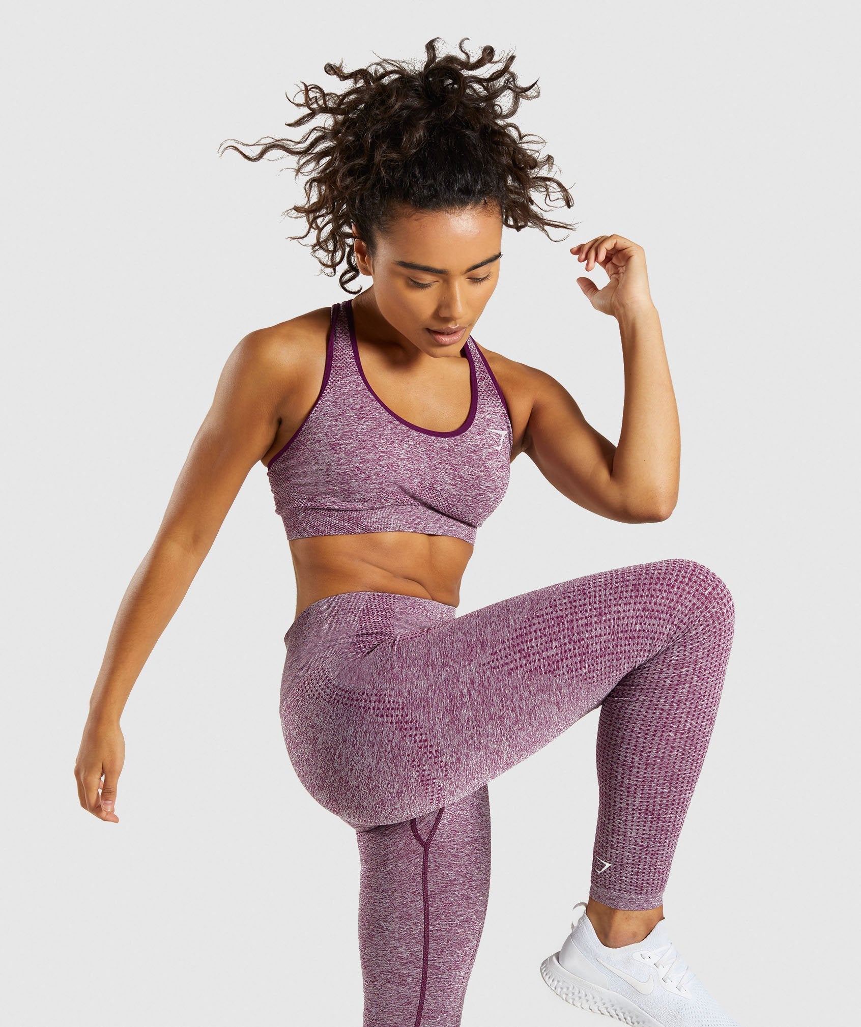 Vital Seamless Sports Bra in Purple