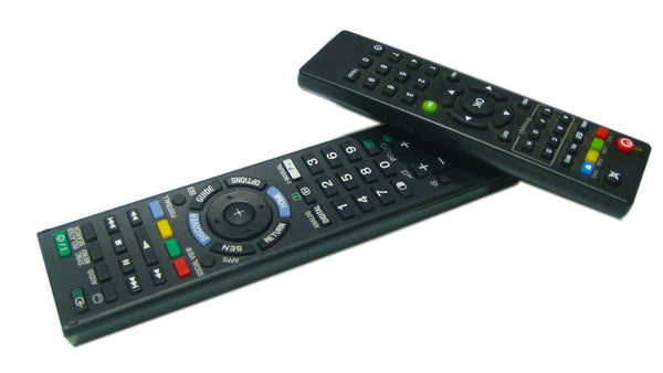 Two TV remote controls, both use IR