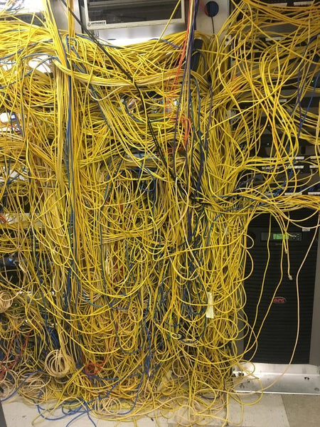 Cables messy