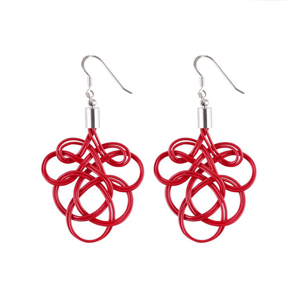 Cable earrings