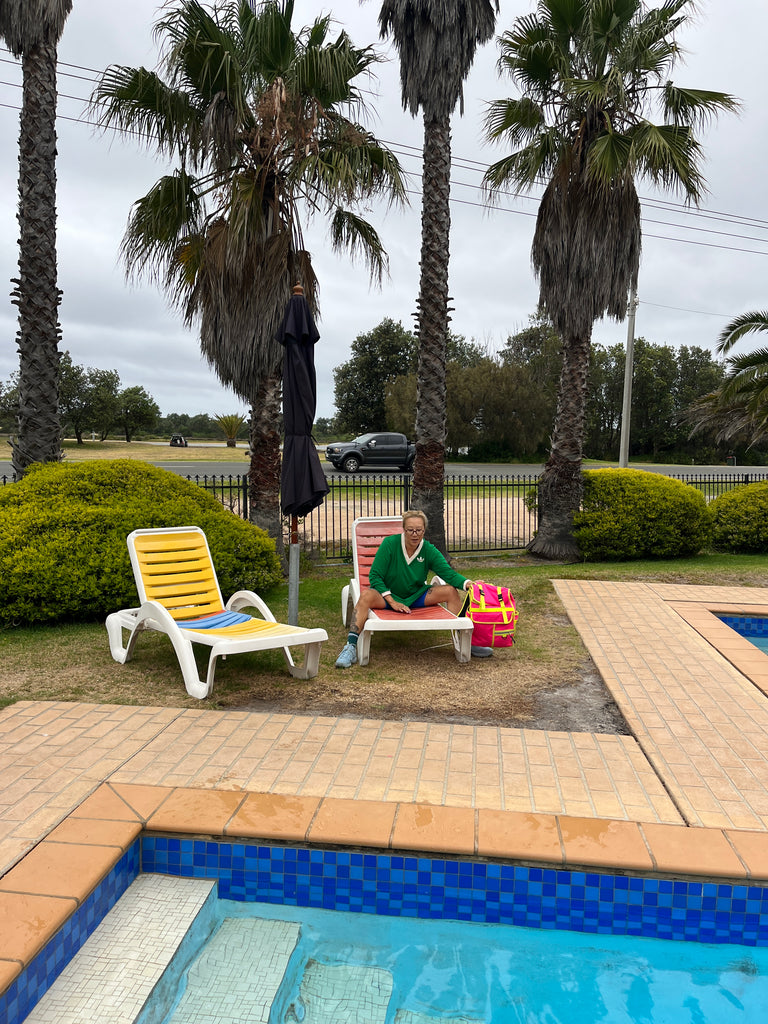 Lakes entrance pink rolltop