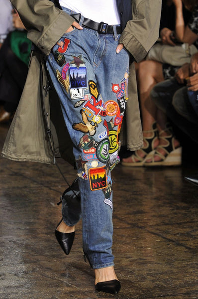 patches on jeans - 10 uses for patches