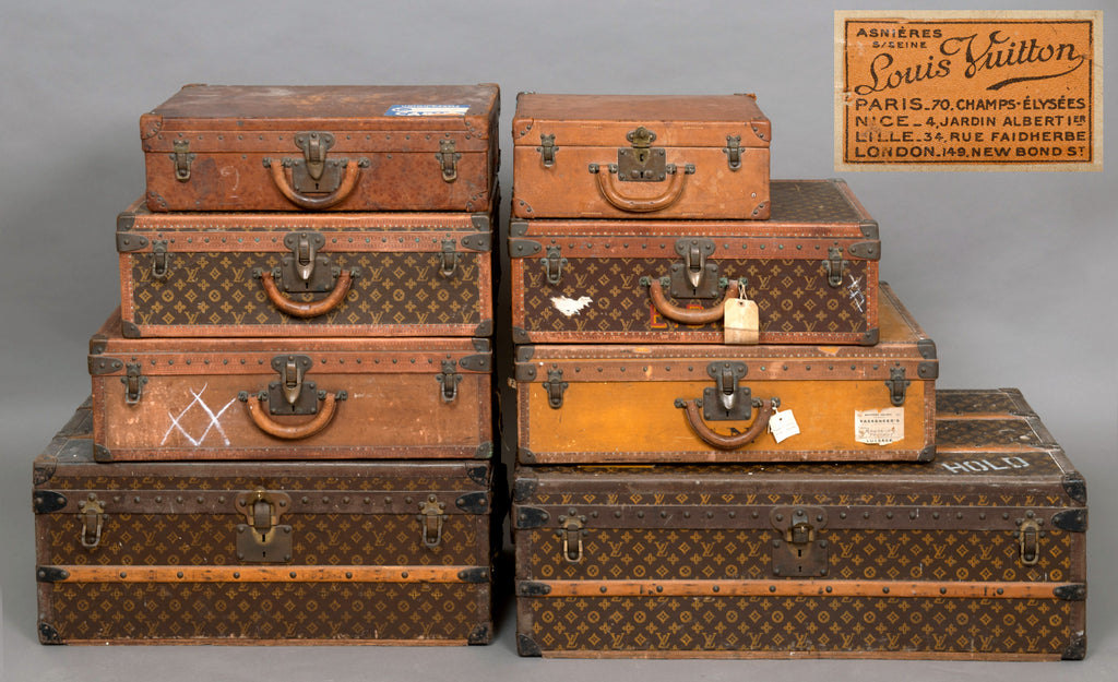 Sold at Auction: Louis Vuitton, Louis Vuitton rigid vintage suitcase