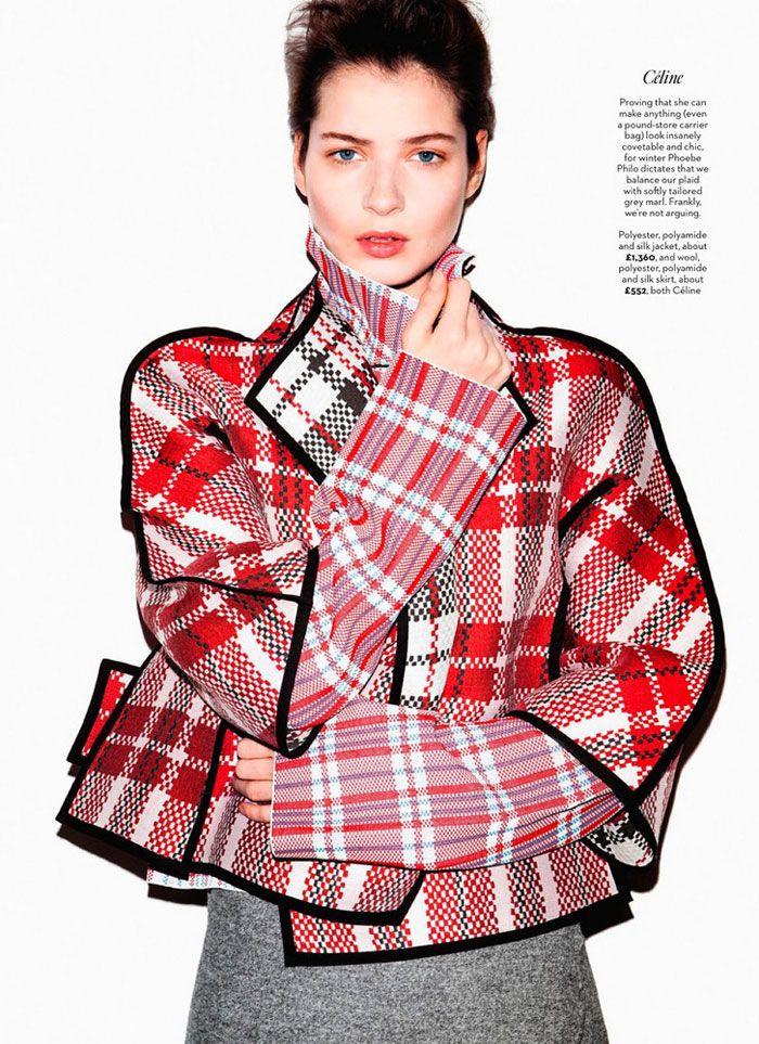 Celine tartan fashion