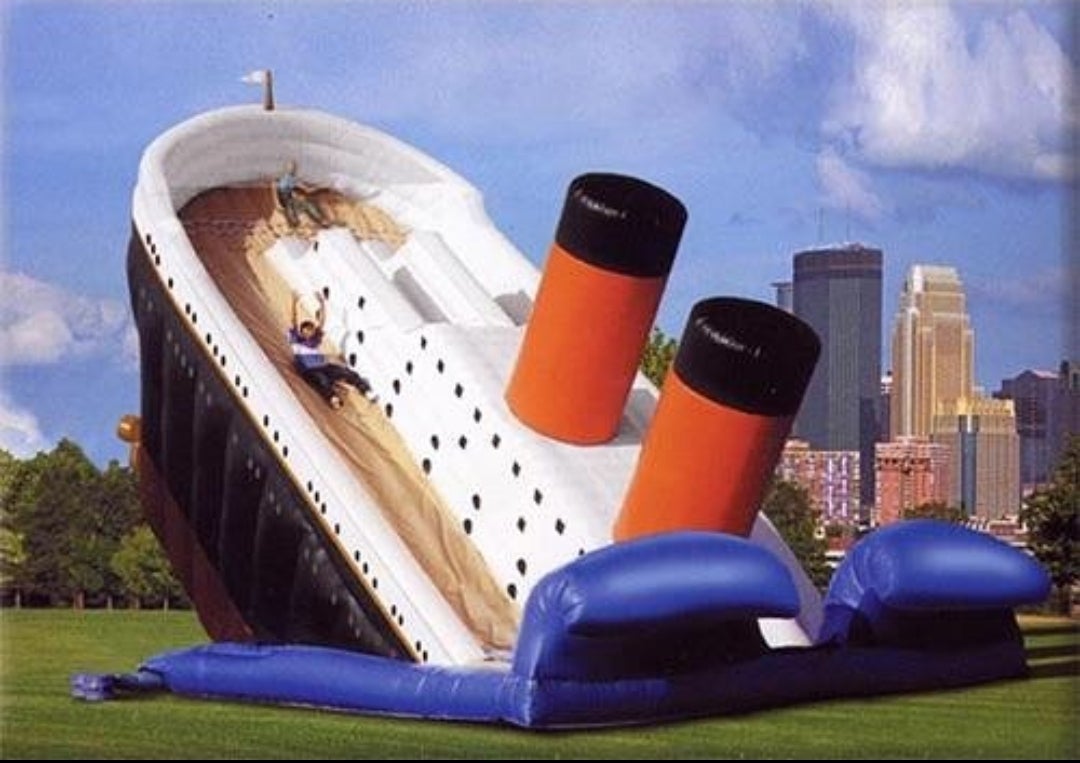inflatable titanic